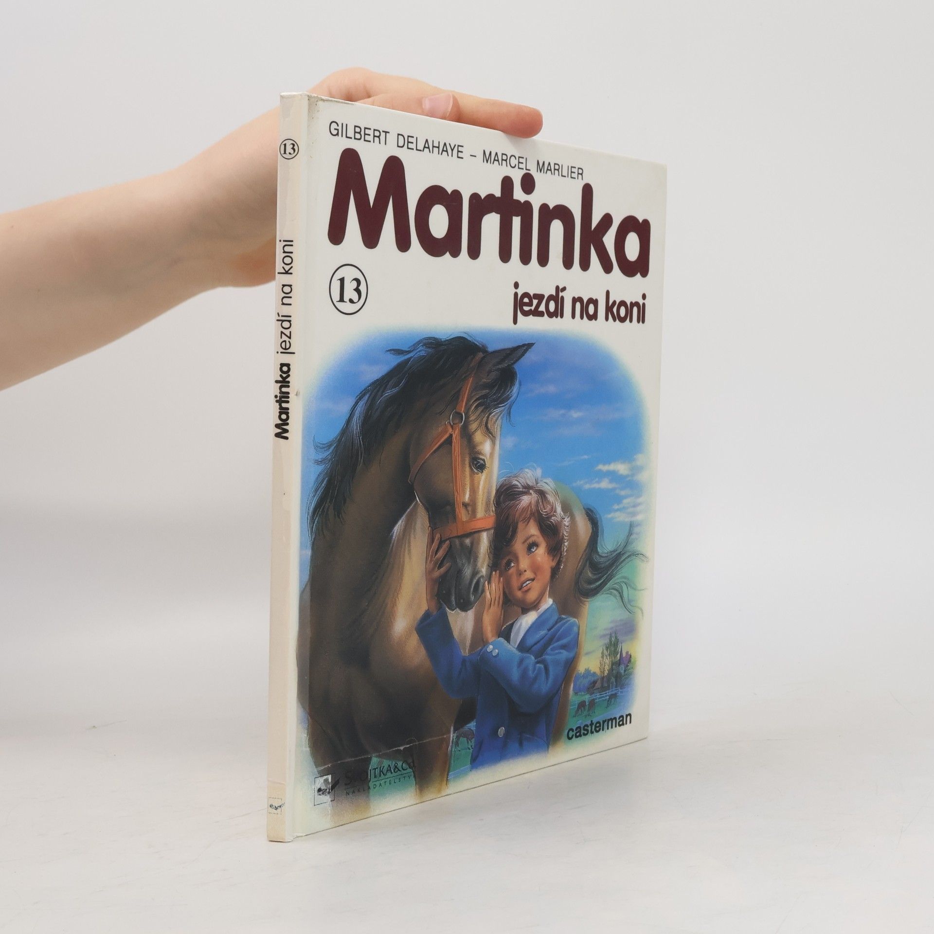 Gilbert Delahaye Martinka jezdí na koni