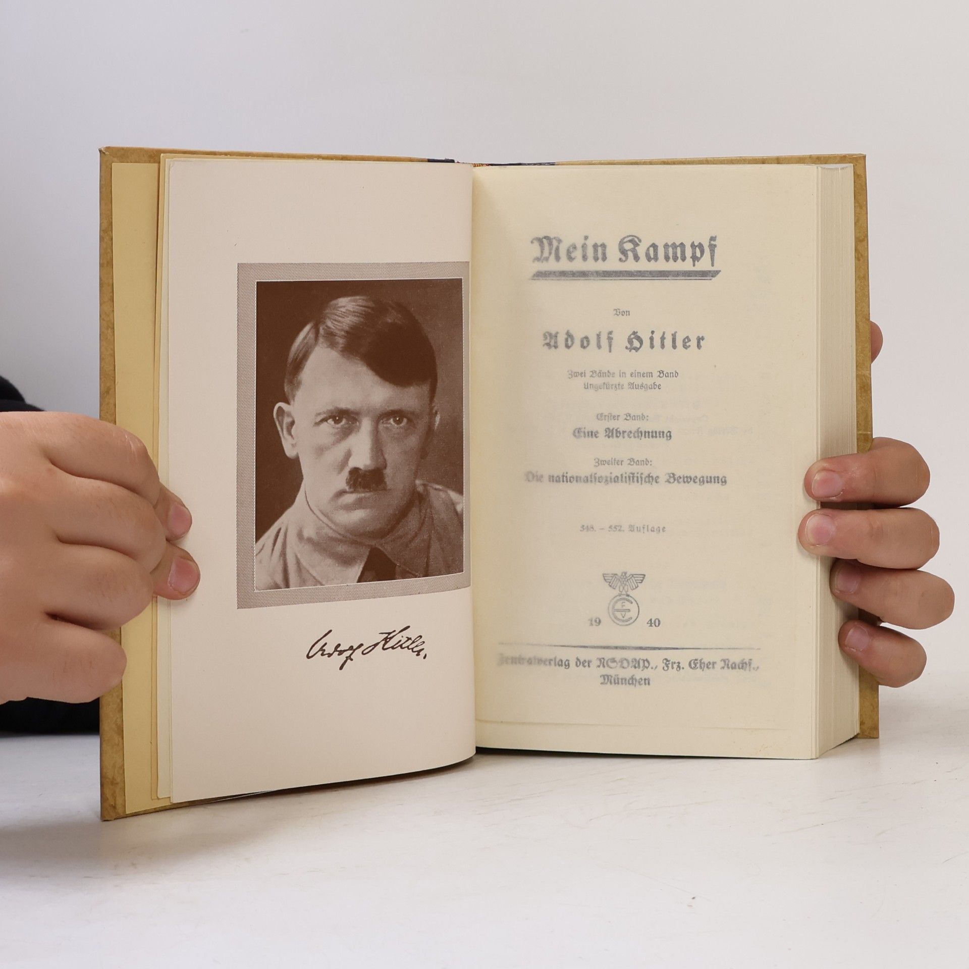 Adolf Hitler Mein Kampf
