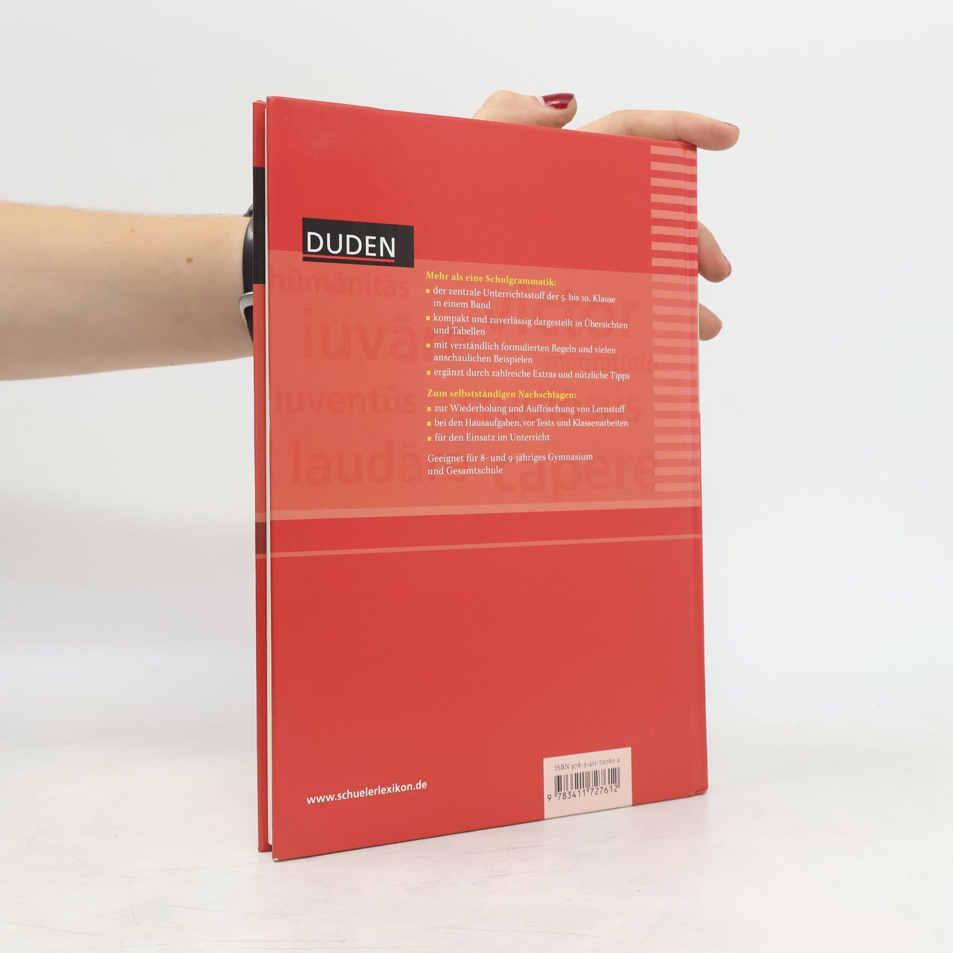 Monika Bornemann Duden, Schulgrammatik extra Latein