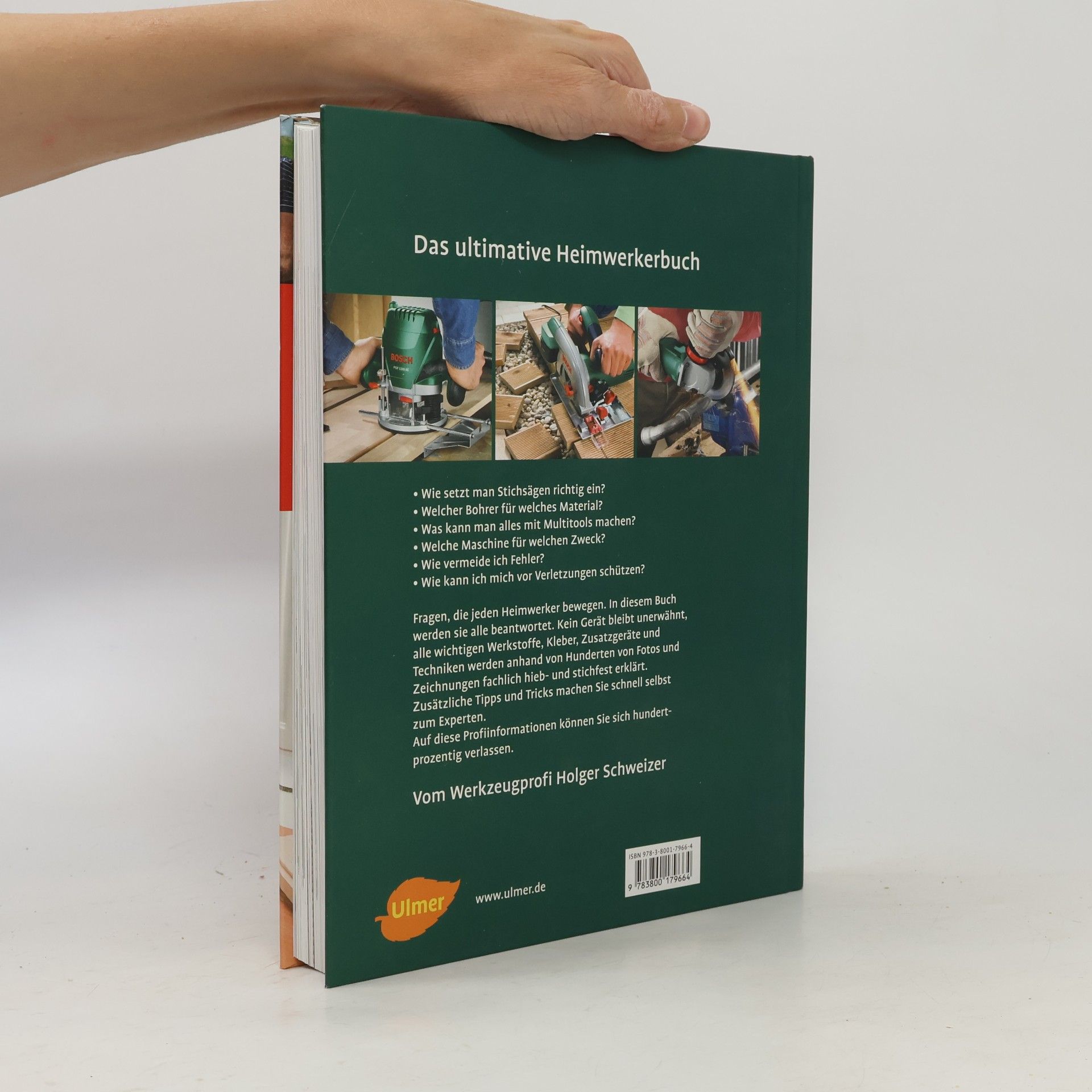 Holger H. Schweizel Das große Heimwerkerbuch