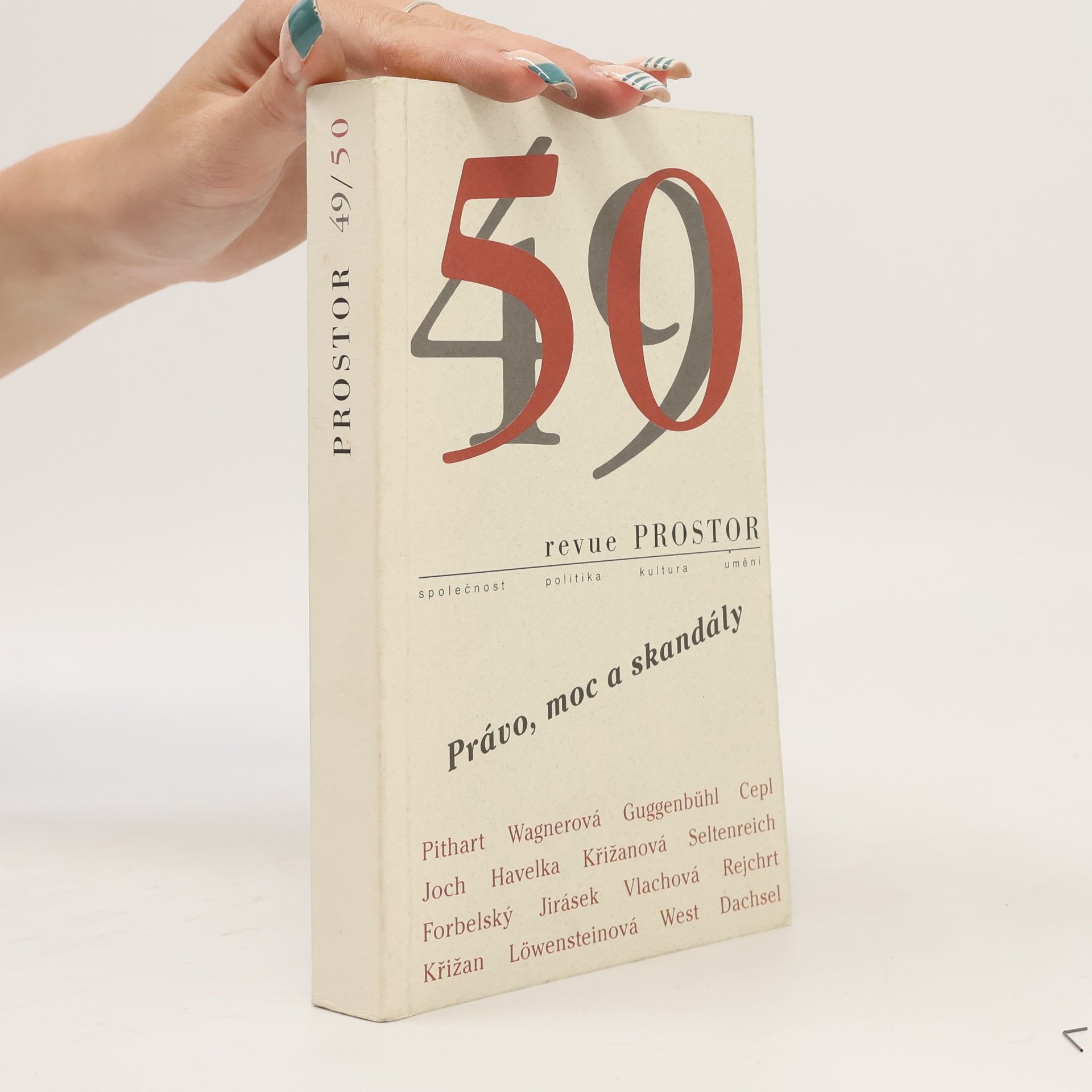 AA.VV. Revue Prostor 49/50. Právo, moc a skandály