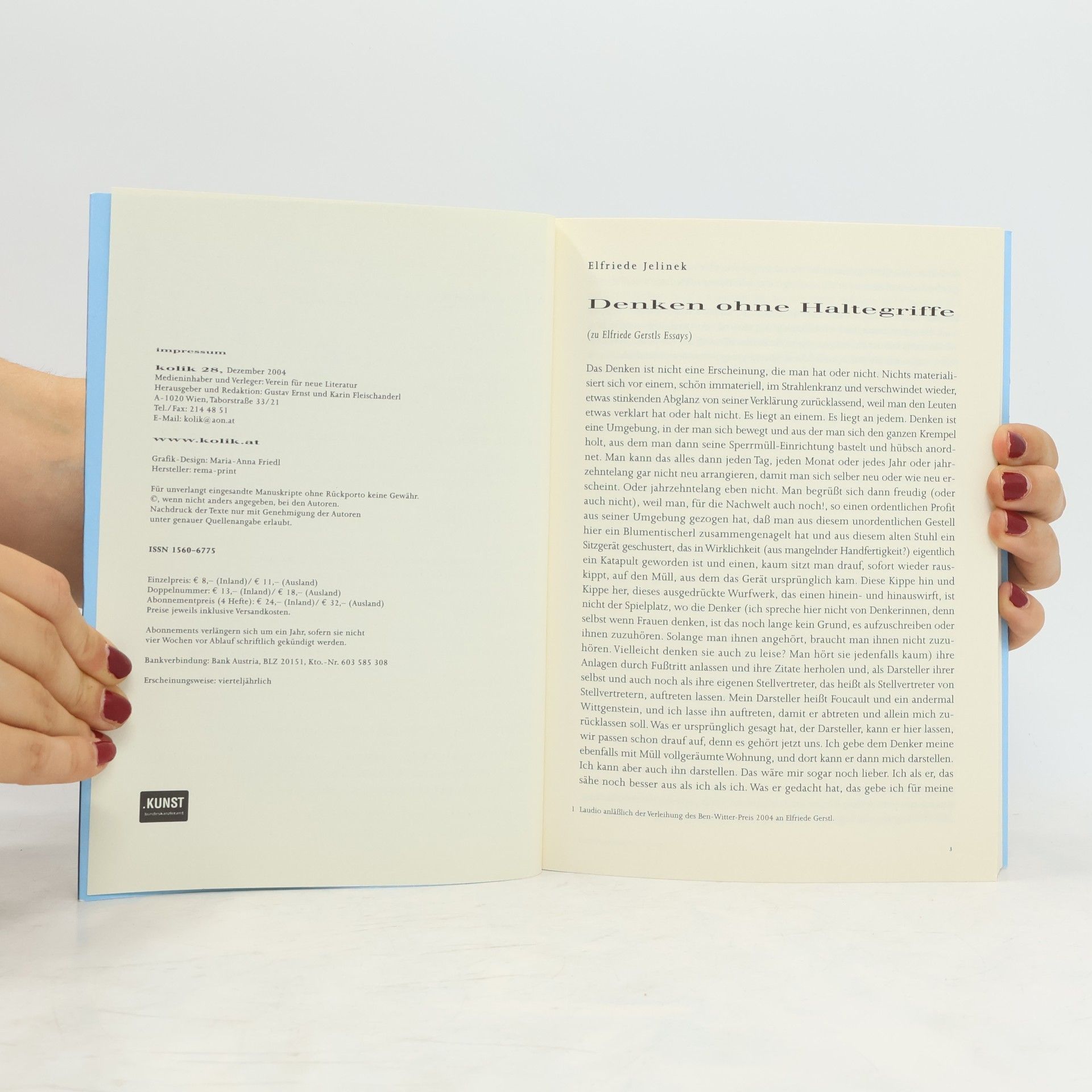Kolektiv autorů Kolik 28: Zeitschrift für Literatur