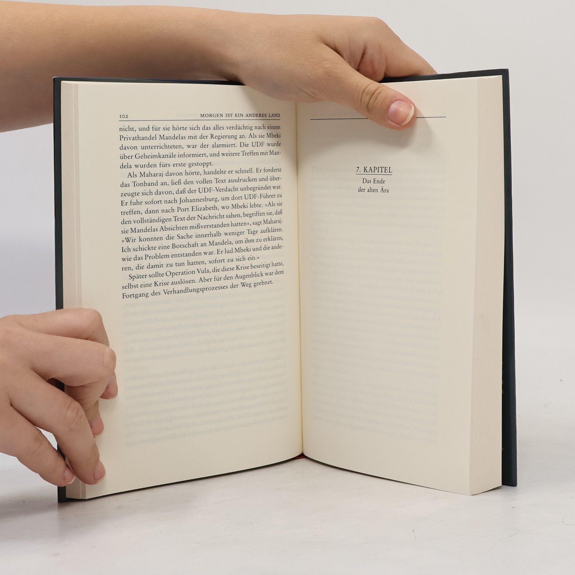 Allister Haddon Sparks Morgen ist ein anderes Land