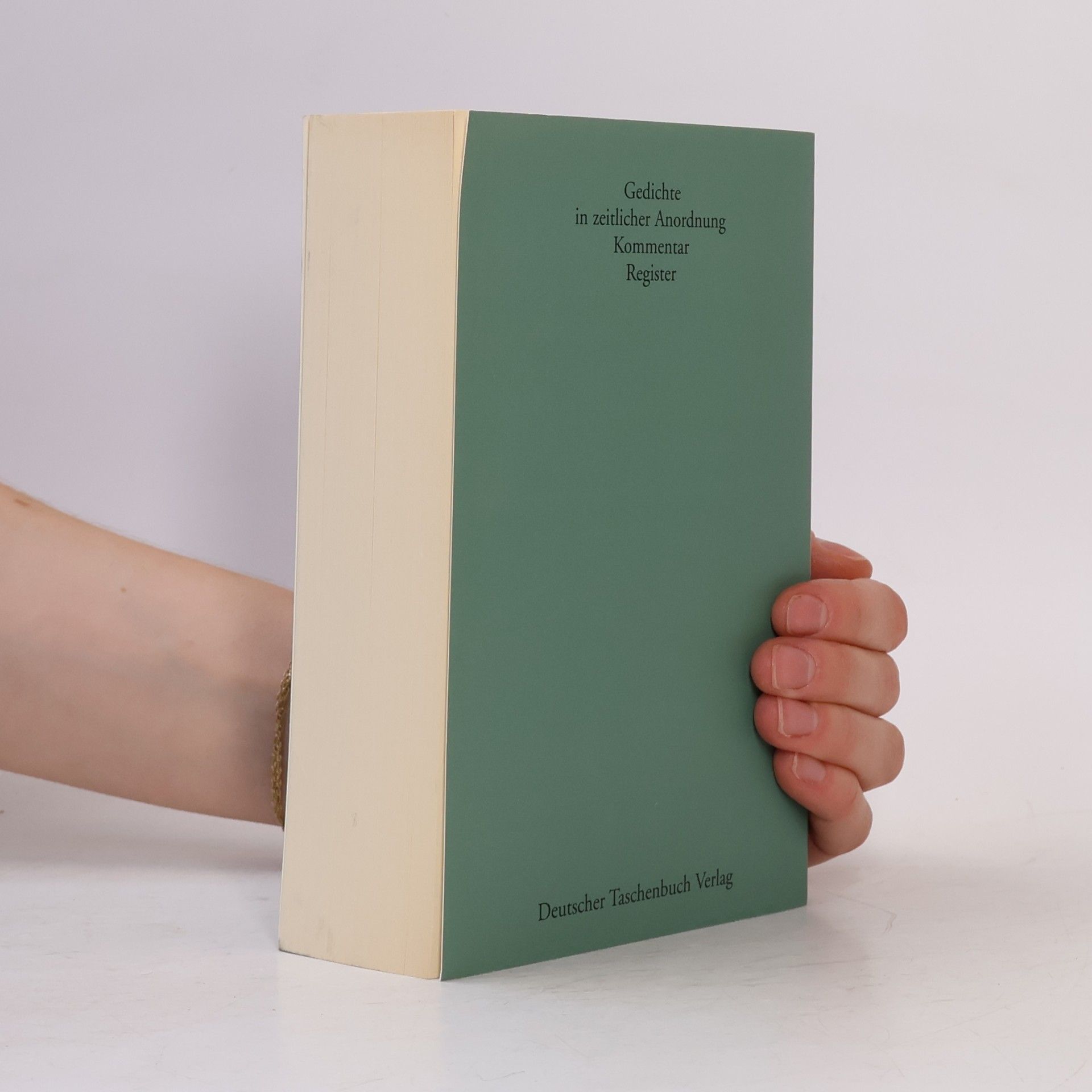 Johann Wolfgang von Goethe Werke. Band 1. Gedichte und Epen I