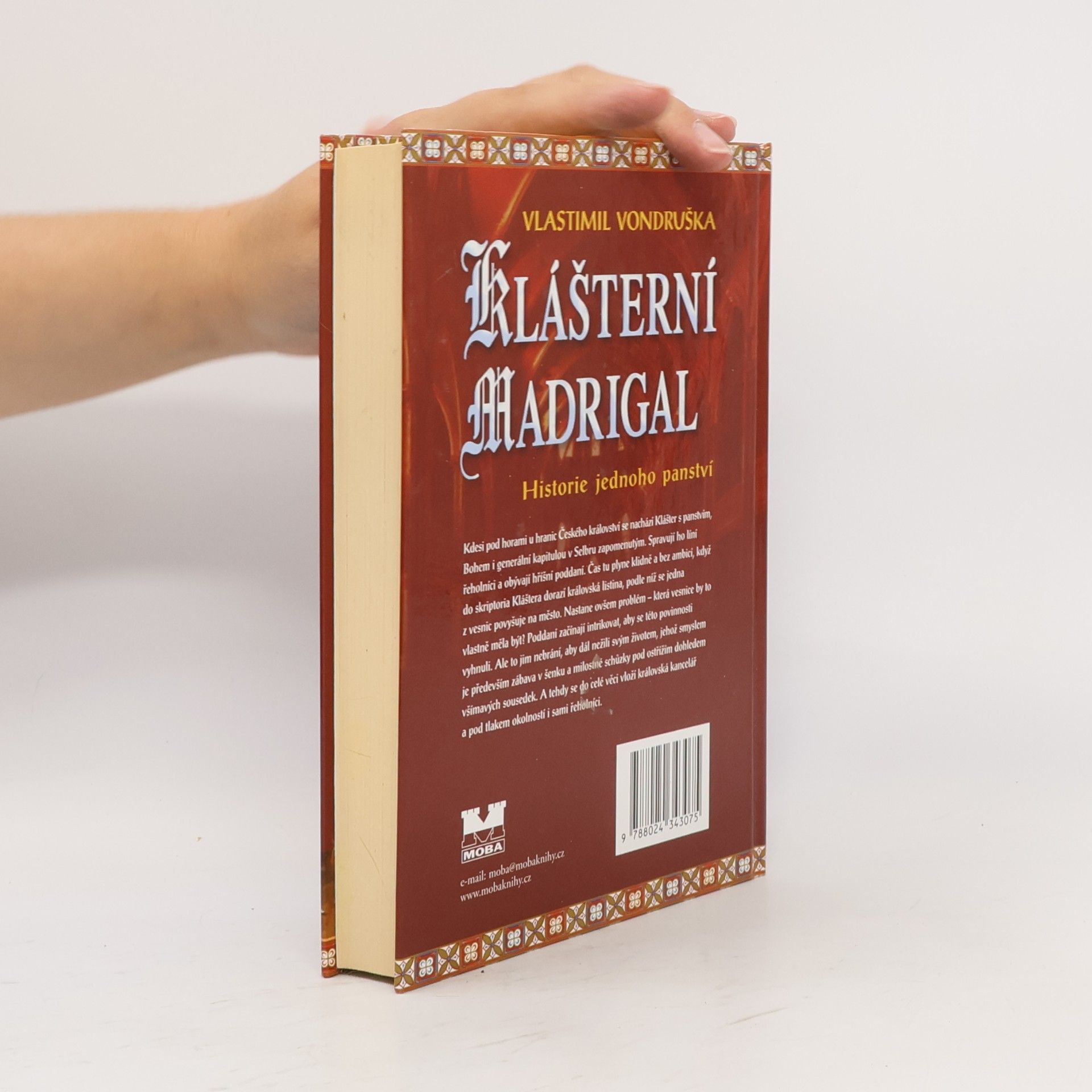 Vlastimil Vondruška Klášterní madrigal: Historie jednoho panství