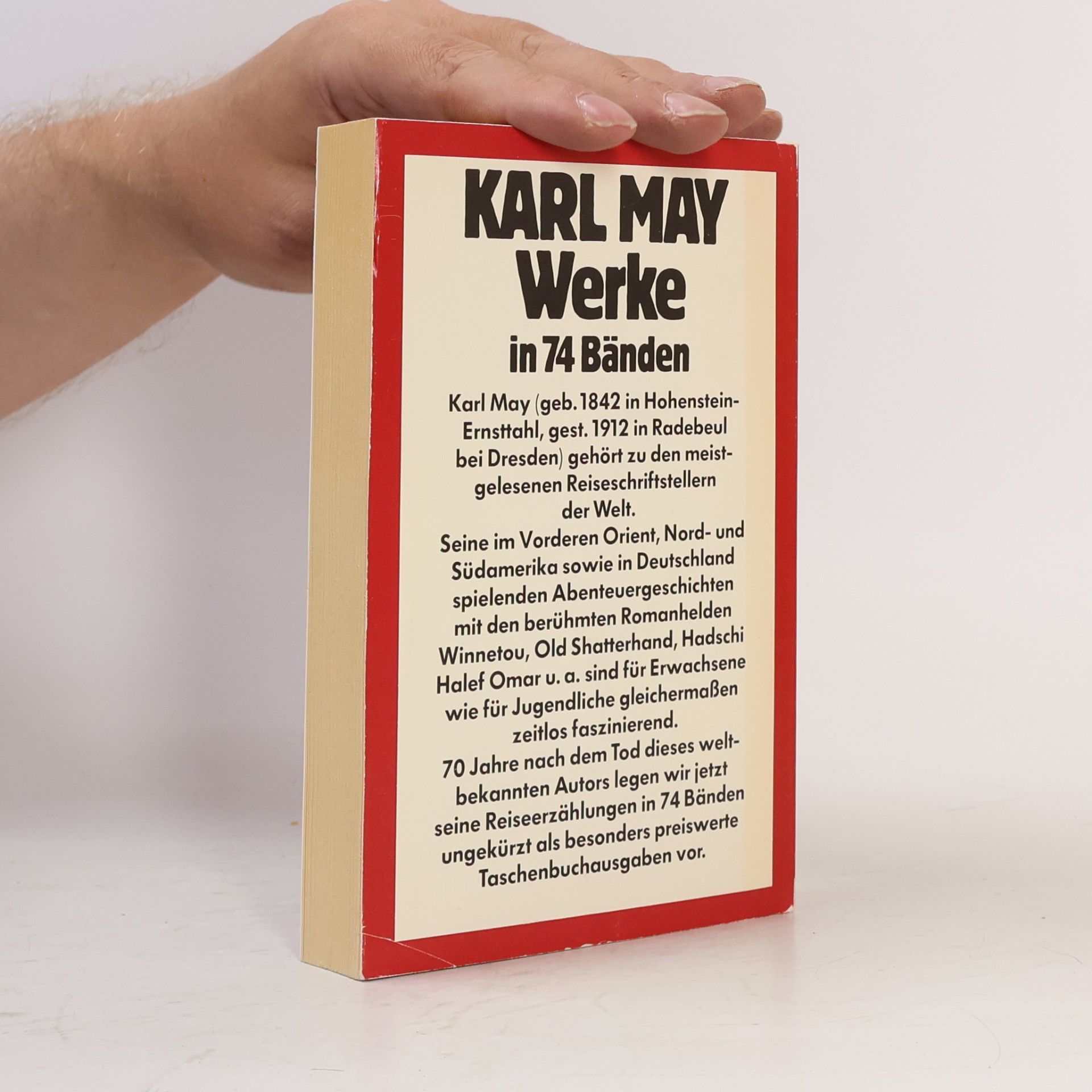 Karl May Der blaurote Methusalem