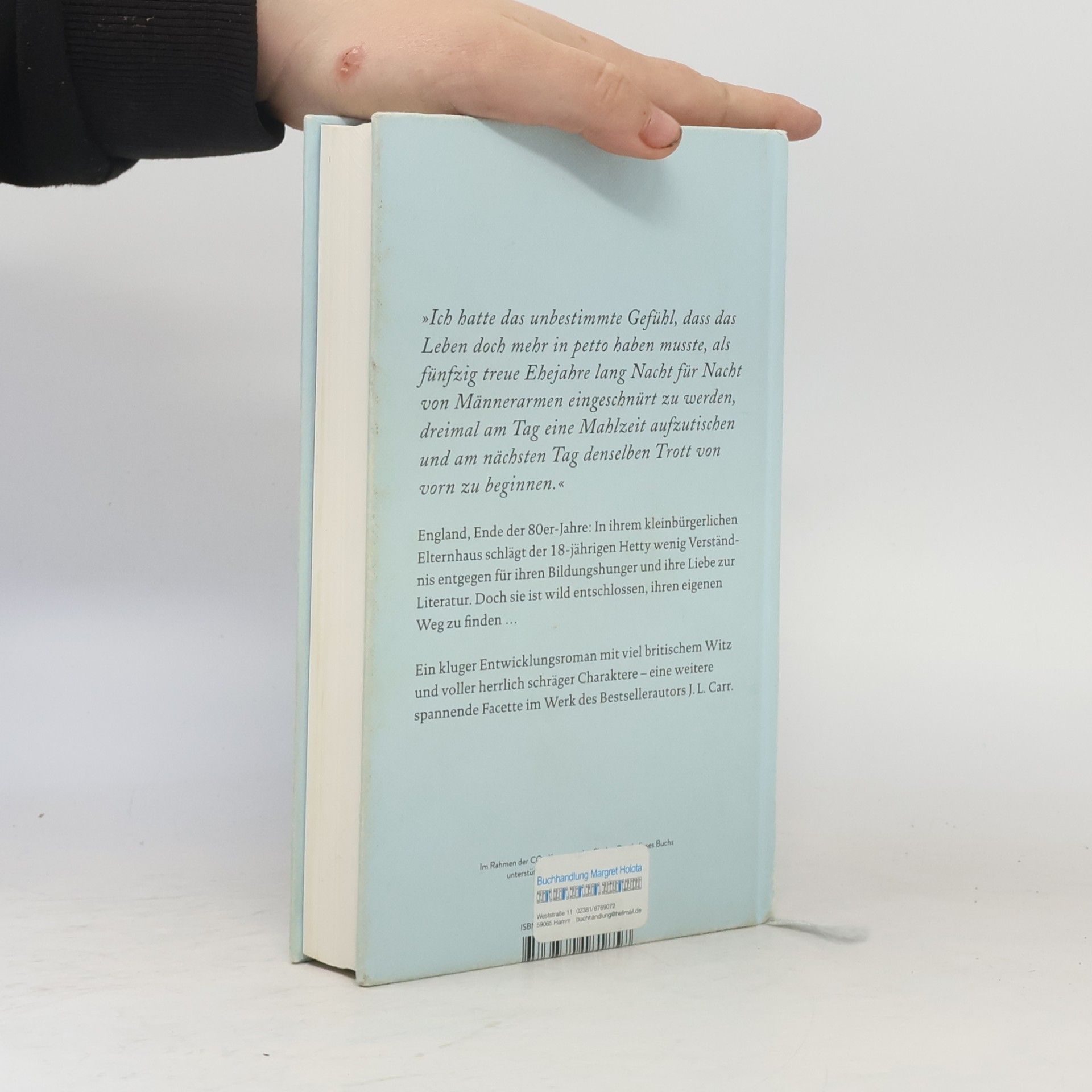 J. L. Carr Leben und Werk der Hetty Beauchamp