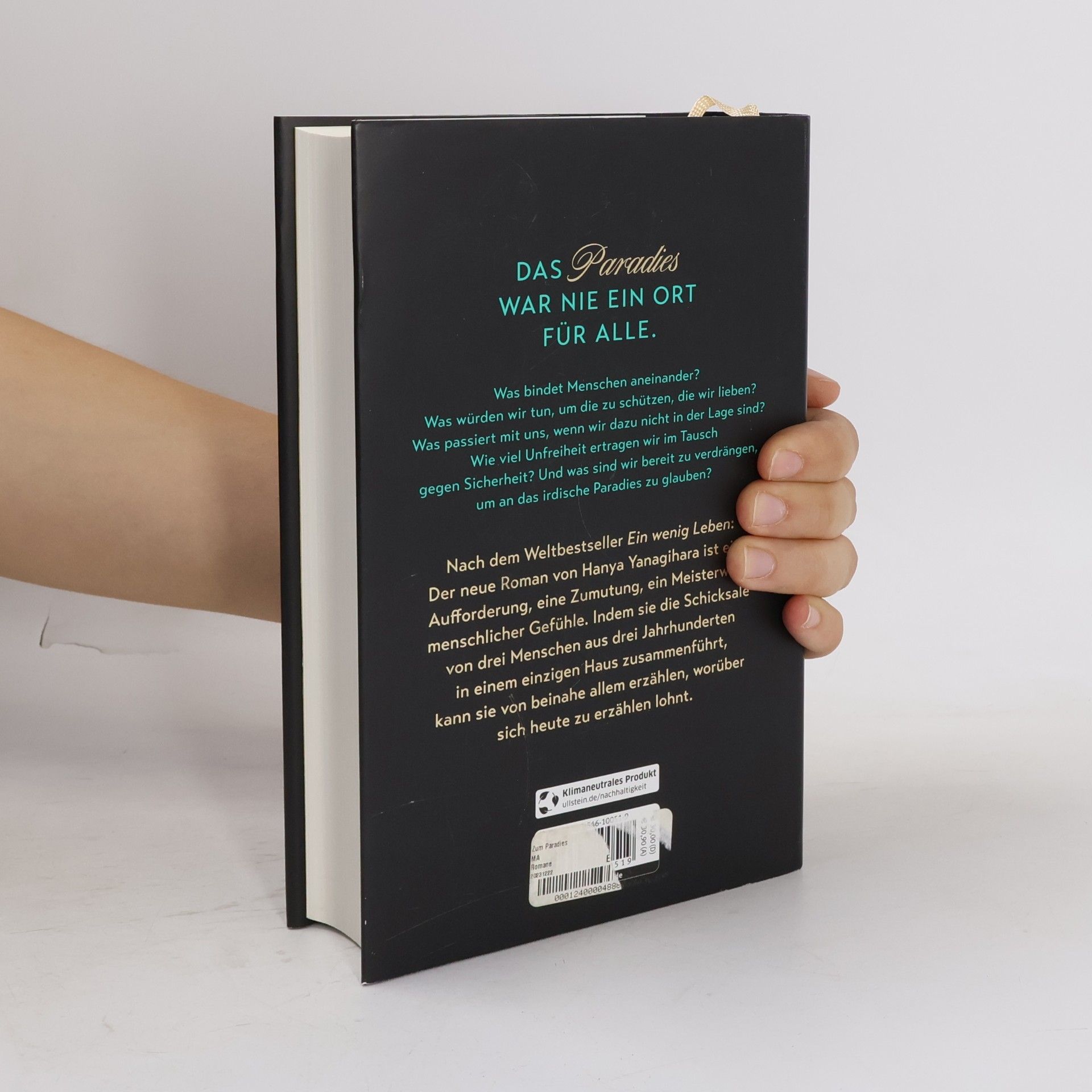 Hanya Yanagihara Zum Paradies