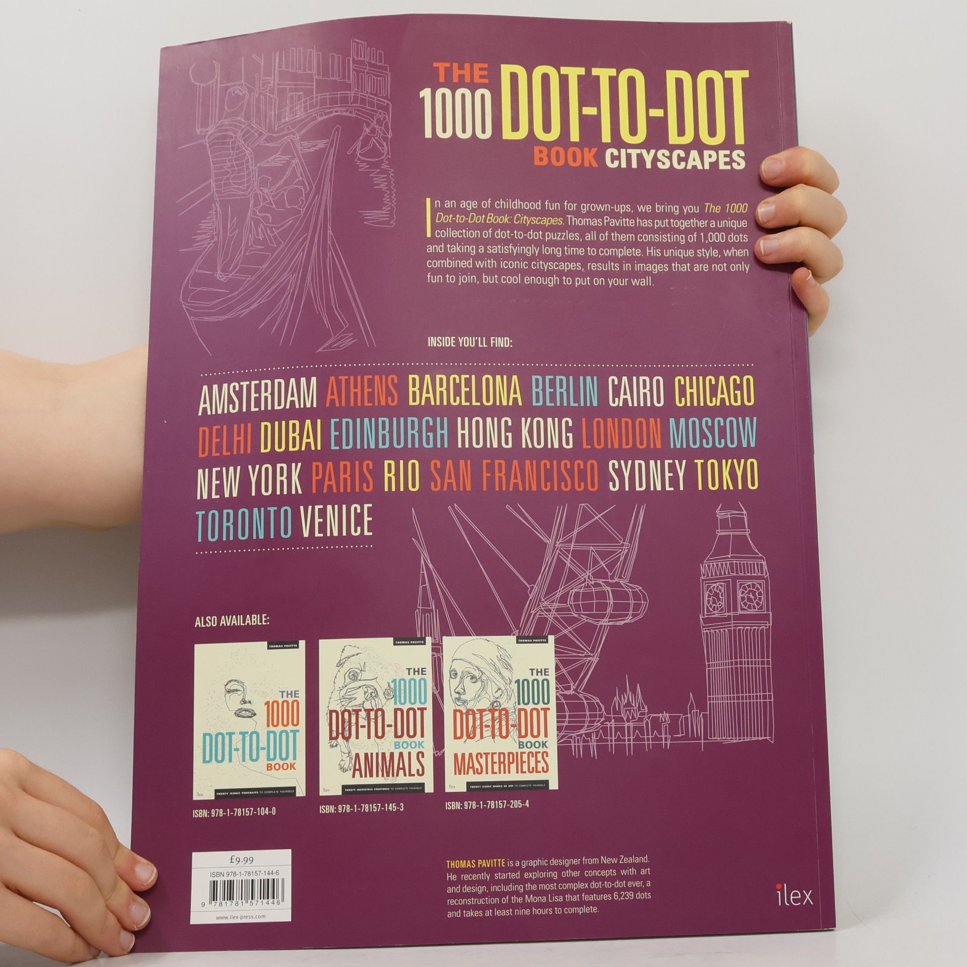 Thomas Pavitte The 1000 Dot-to-Dot Book: Cityscapes