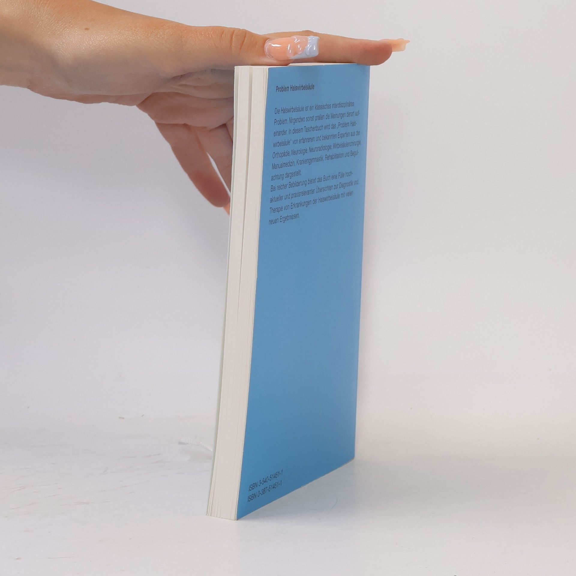 Bernhard Kügelgen Kliniktaschenbücher: Problem Halswirbelsäule