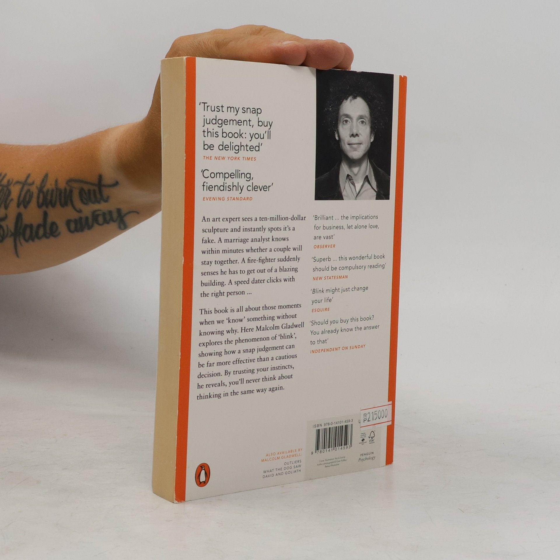 Malcolm Gladwell Blink: The Power of Thinking without Thinking