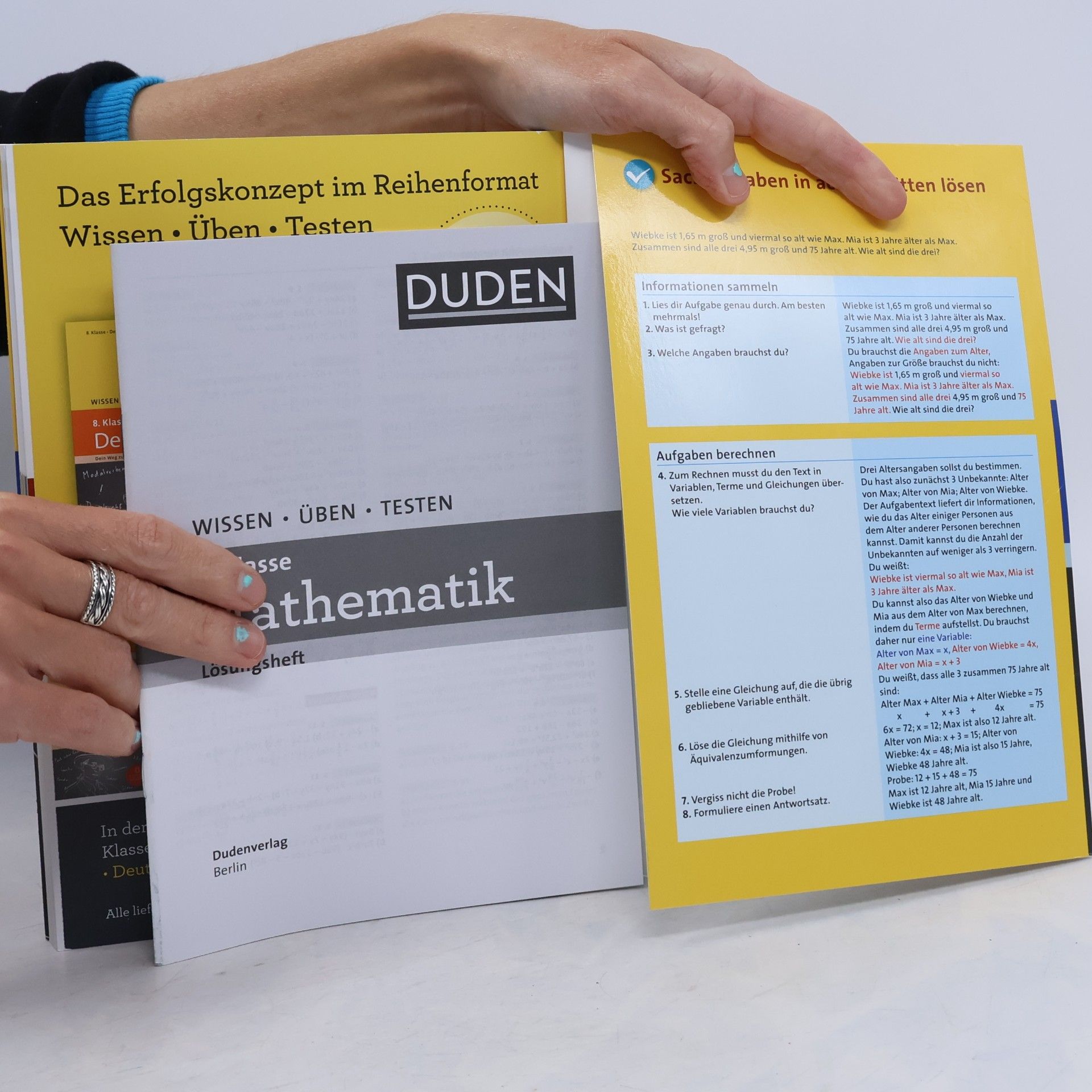 Timo Witschaß Wissen - Üben - Testen: Mathematik 8. Klasse