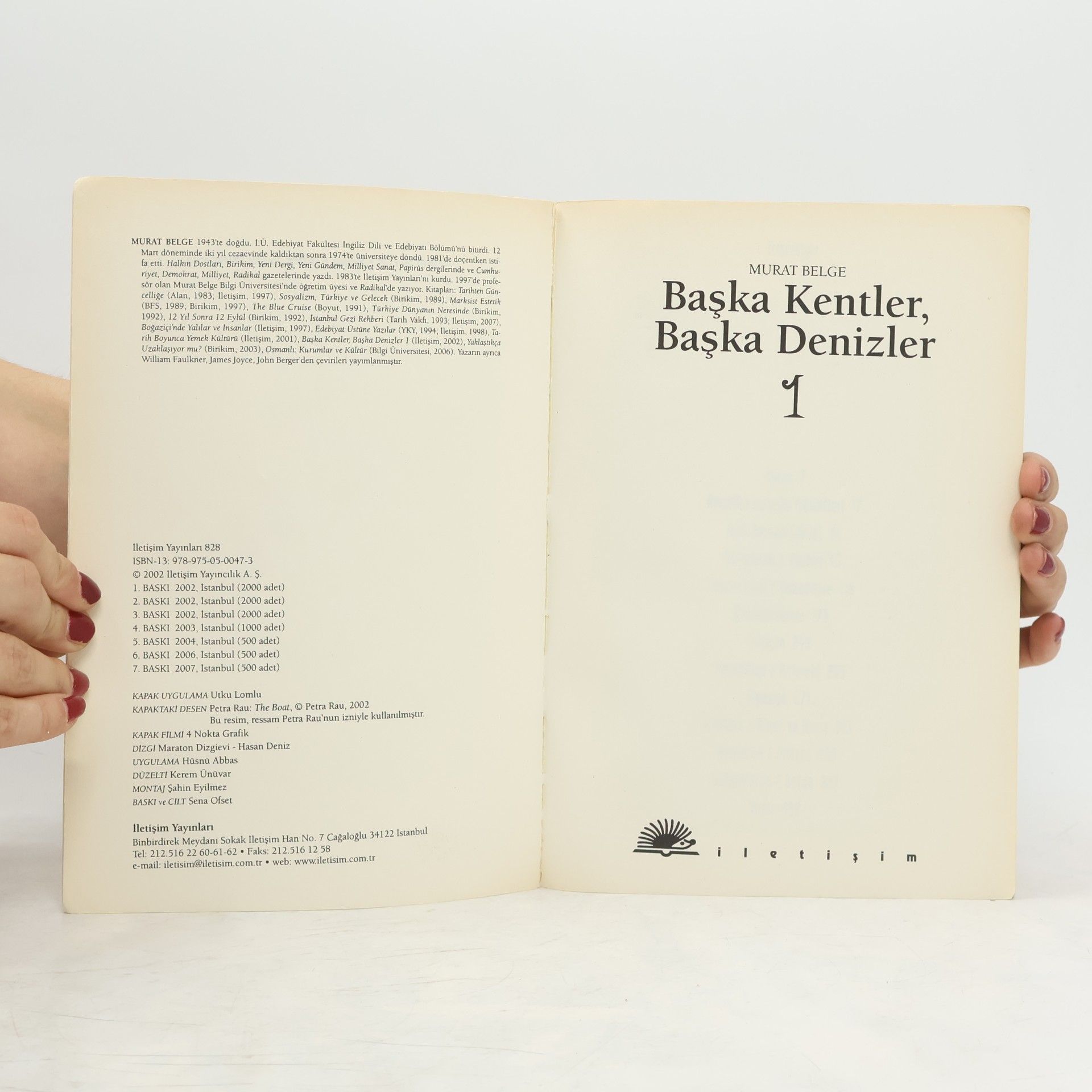 Murat Belge Başka Kentler, Başka Denizler