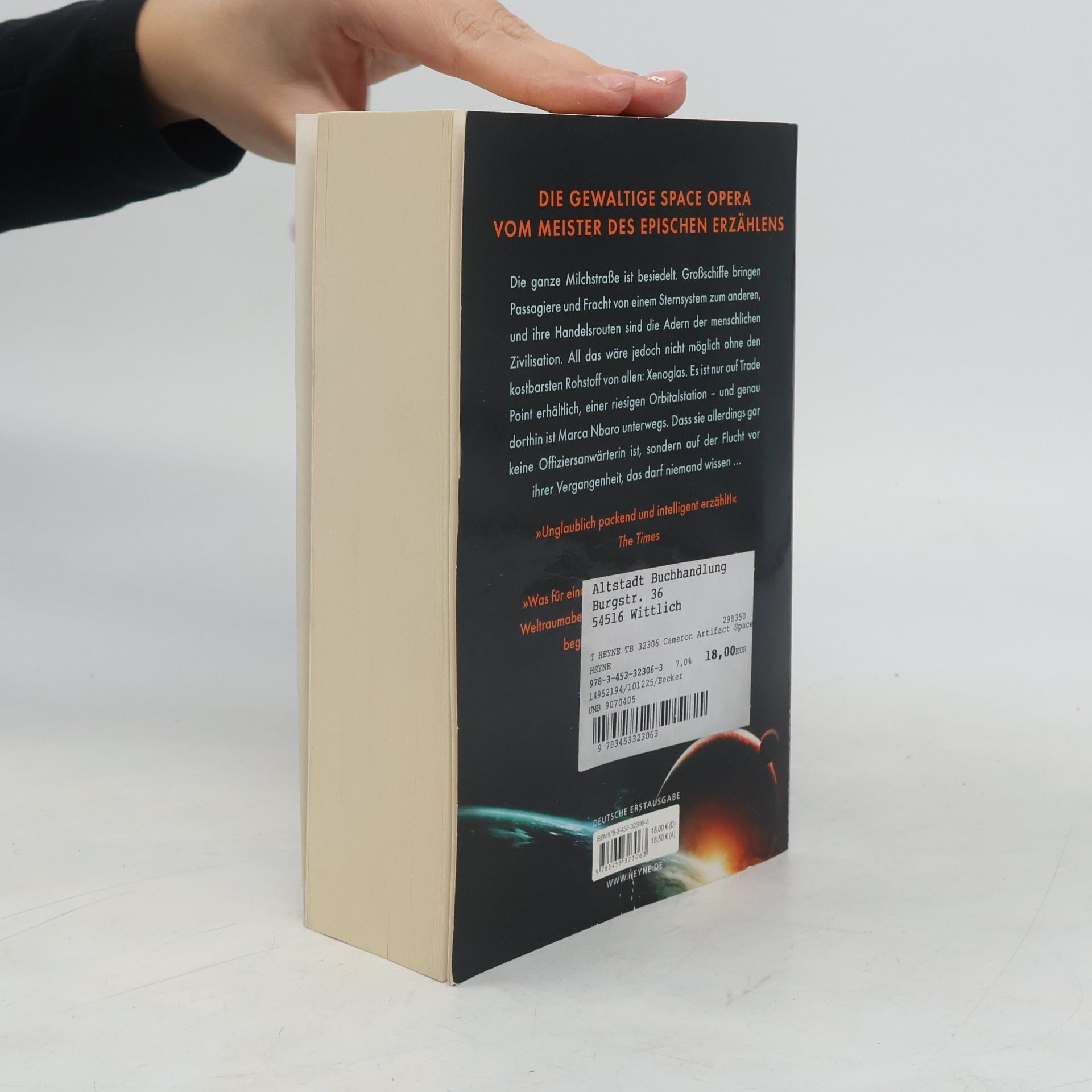 Christian Cameron Artifact Space