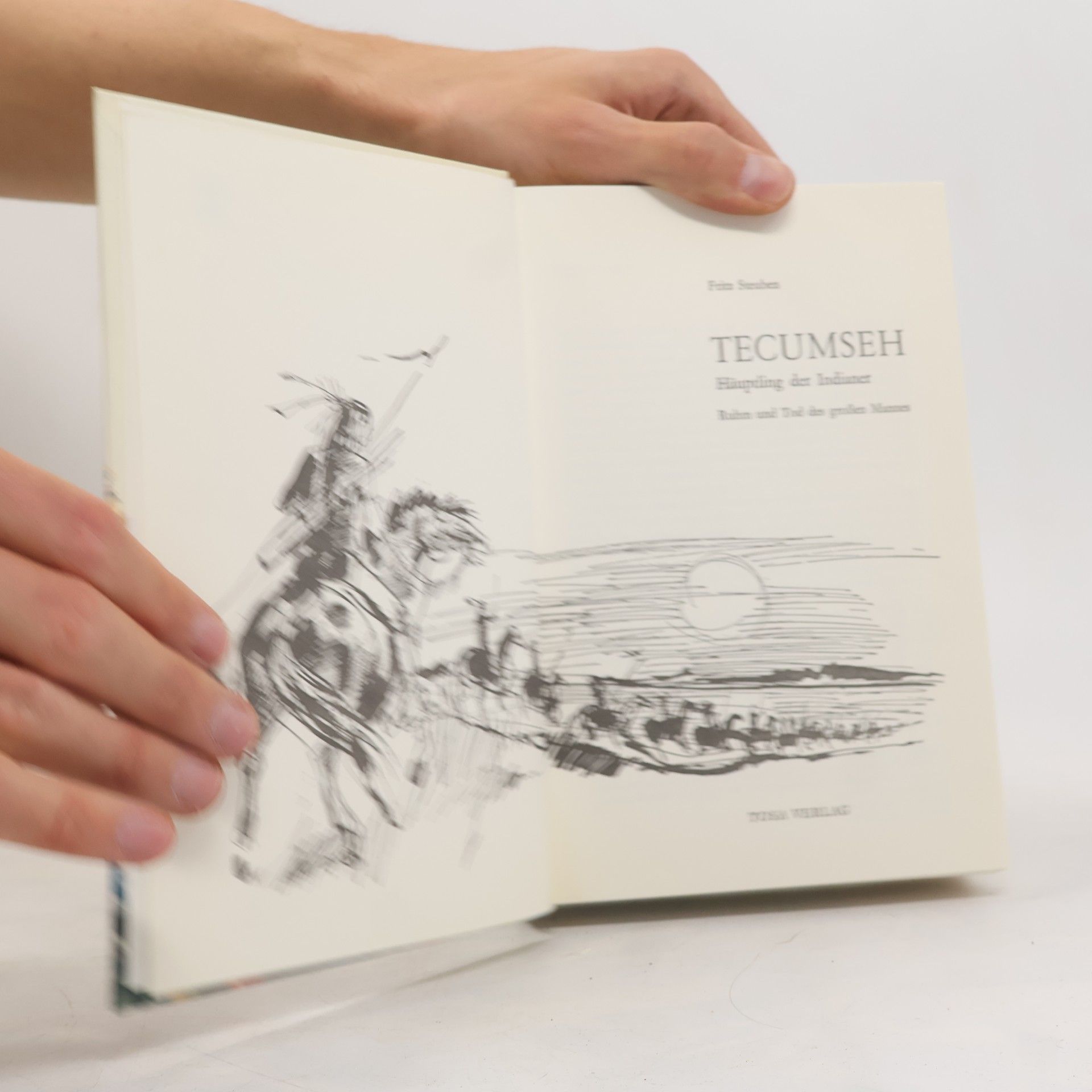 Fritz Steuben Tecumseh. Häuptling der Indianer