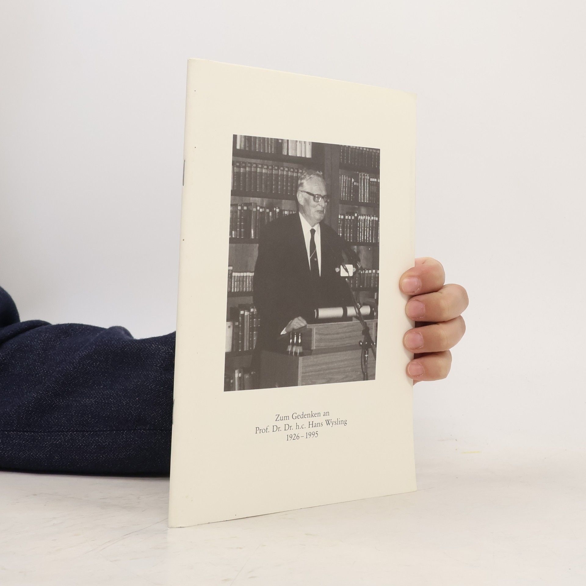kolektiv Zum Gedenken an Prof. Dr. Dr. h.c. Hans Wysling 1926-1995