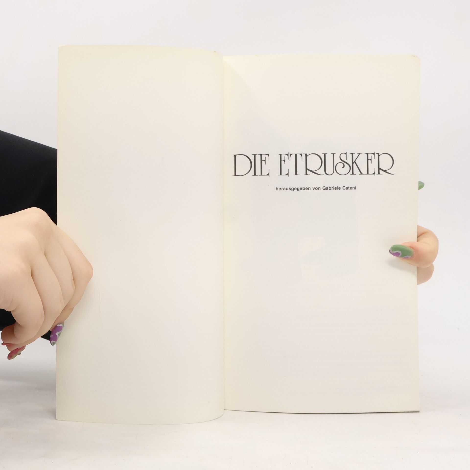 Gabriele Cateni Die Etrusker. Reiseführer