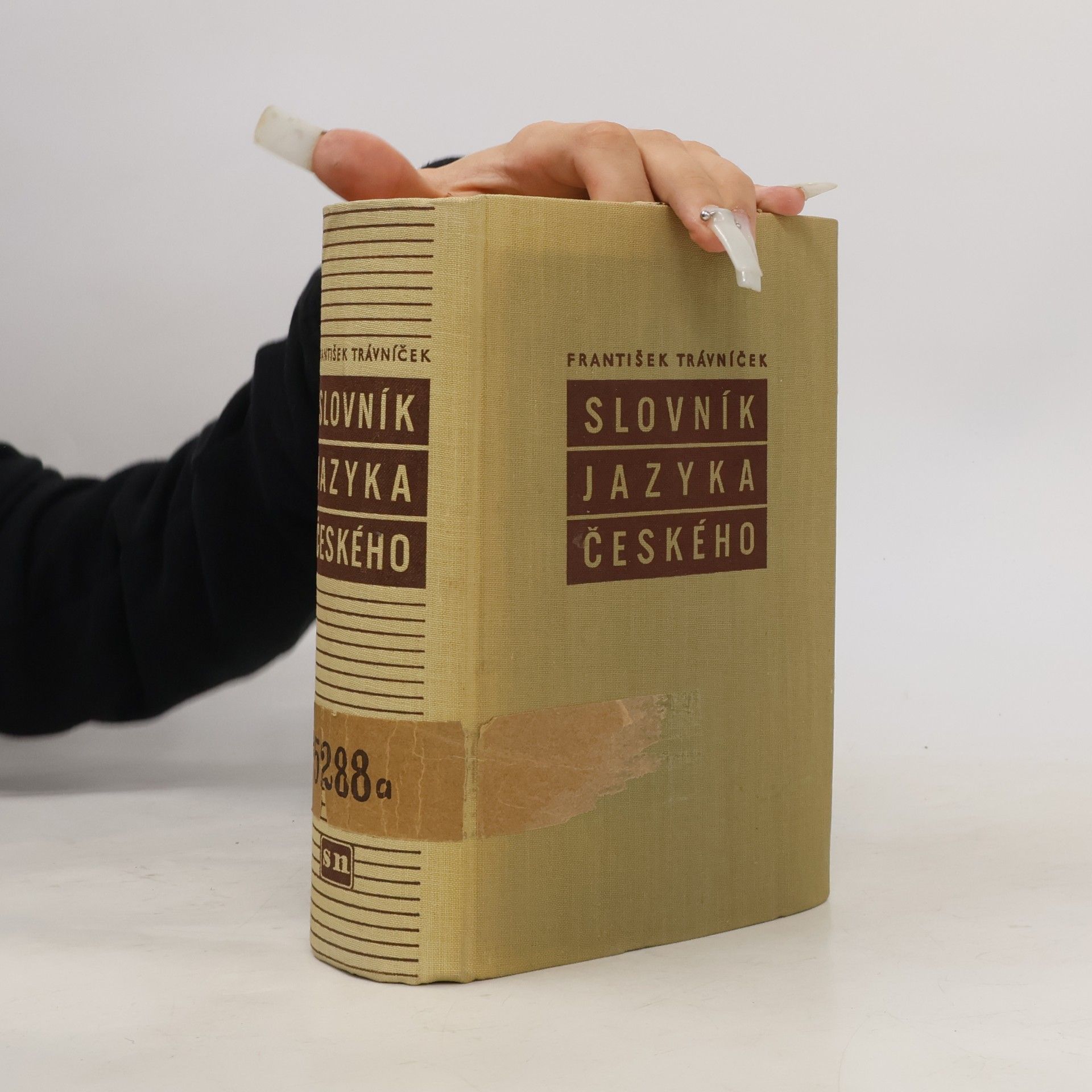 František Trávníček Slovník jazyka českého