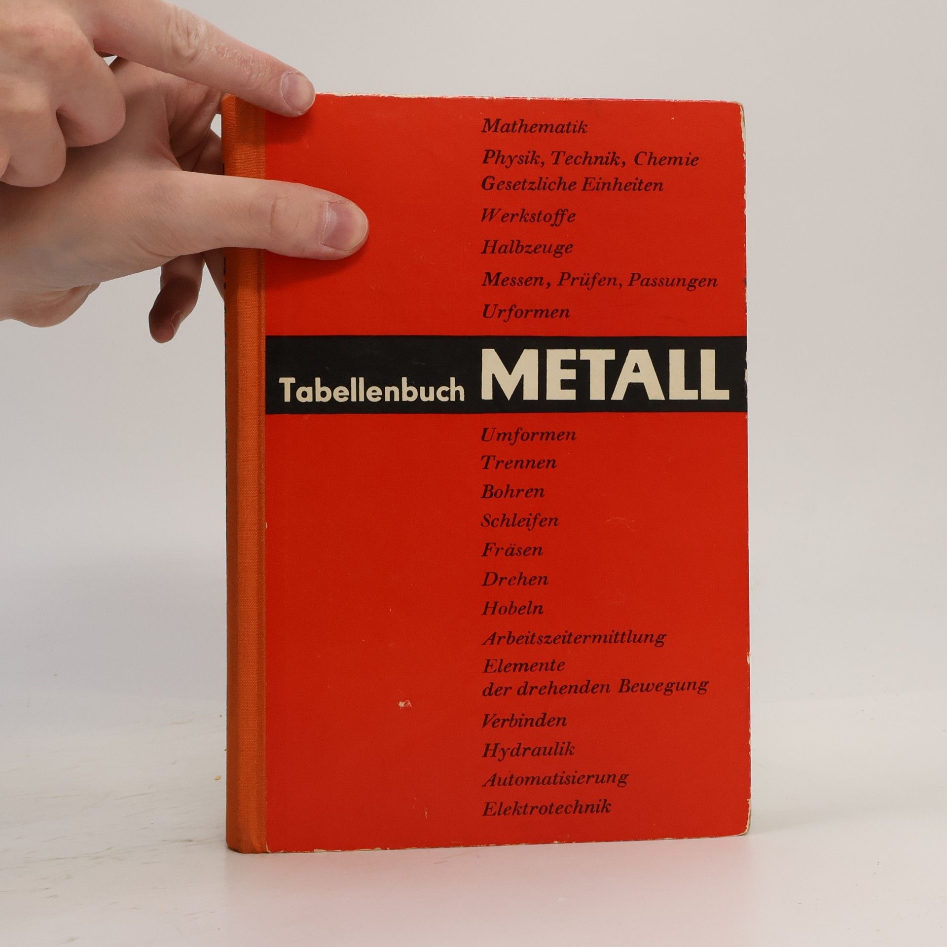 Collectif d'auteurs Tabellenbuch Metall