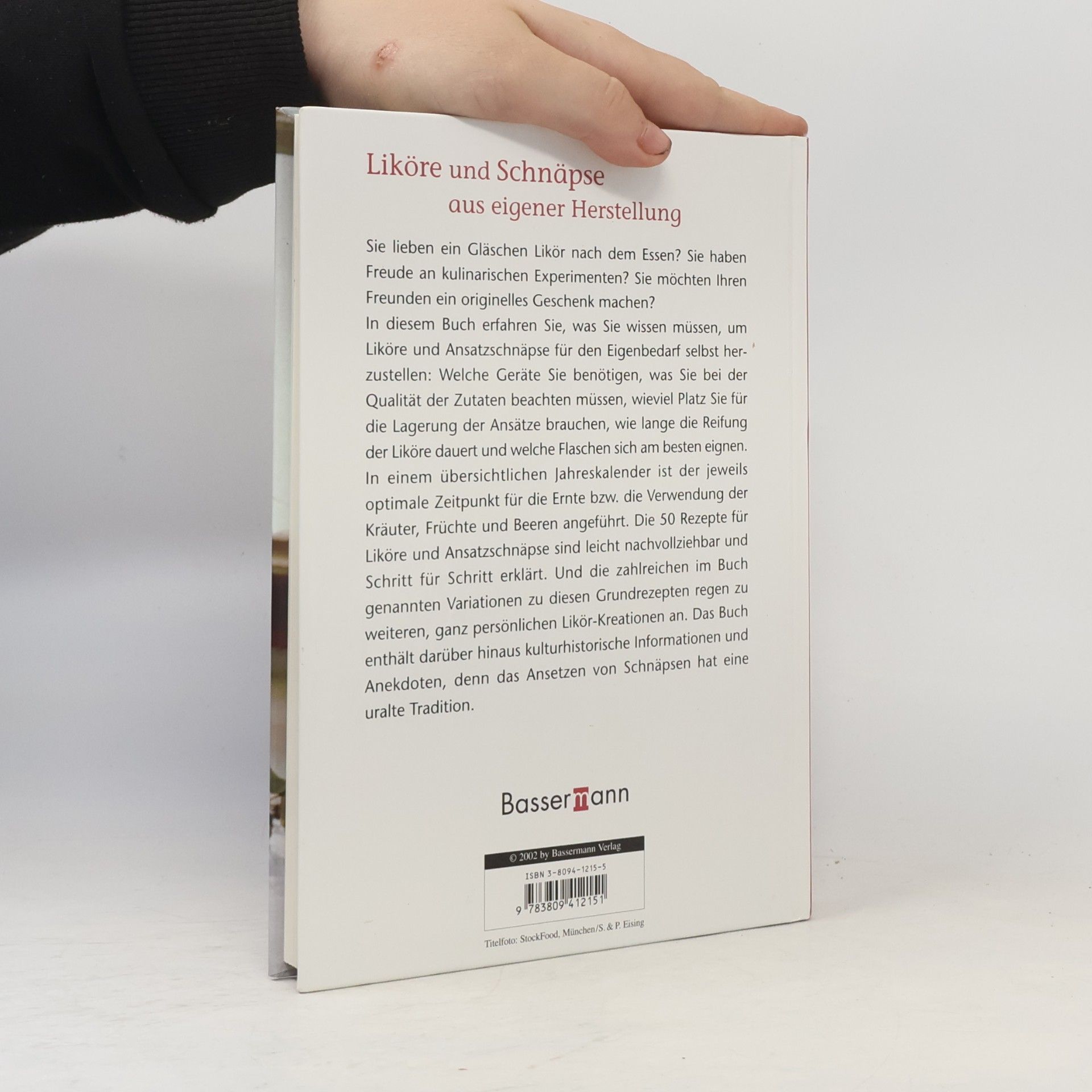 Franz Severin Berger Liköre und Ansatzschnäpse selbstgemacht