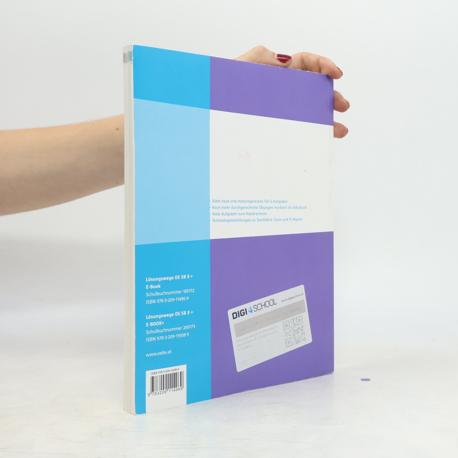 Philipp Freiler Lösungswege - 8: Mathematik Oberstufe - Schülerbuch + E-Book