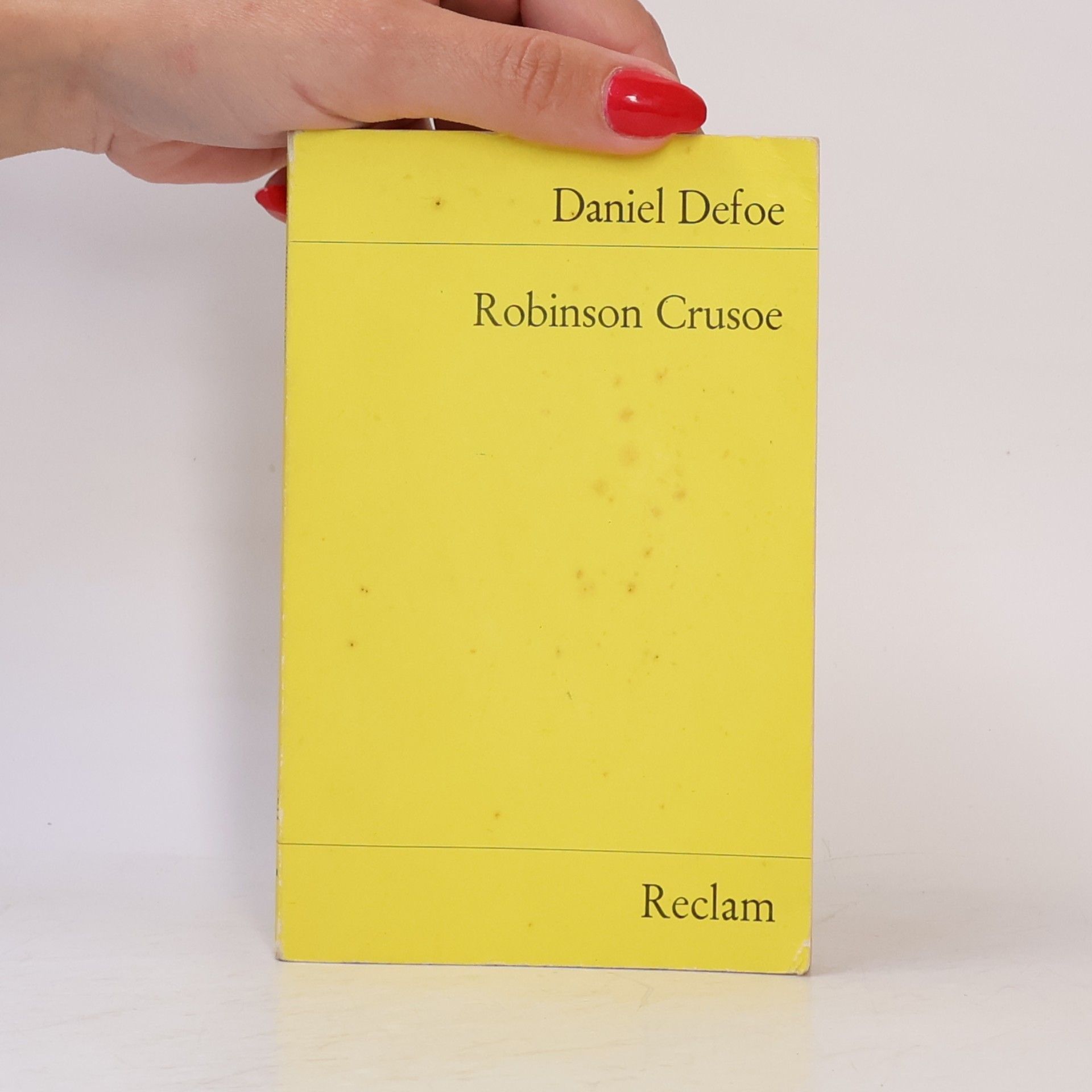 Daniel Defoe Robinson Crusoe