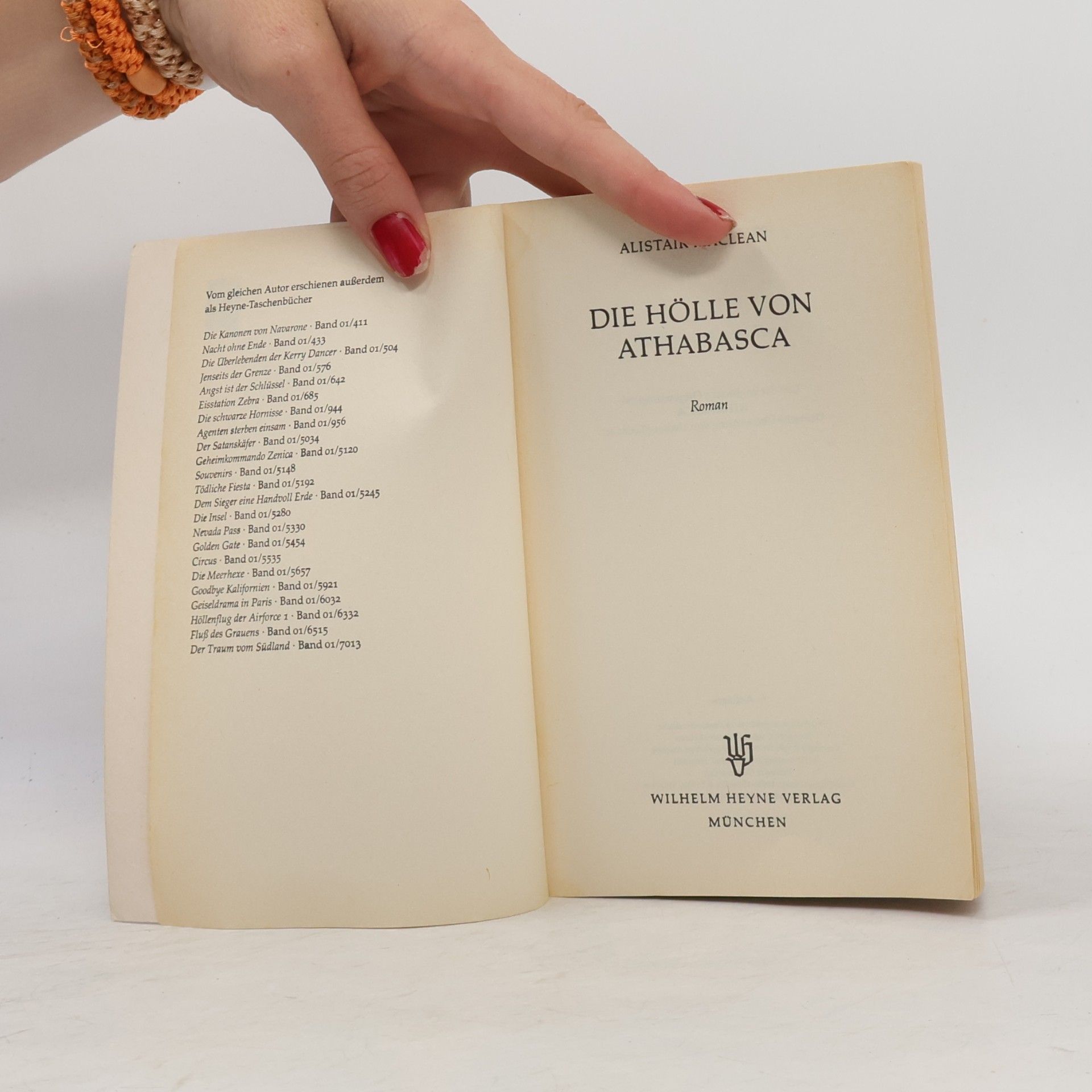 Alistair MacLean Die Hölle von Athabasca