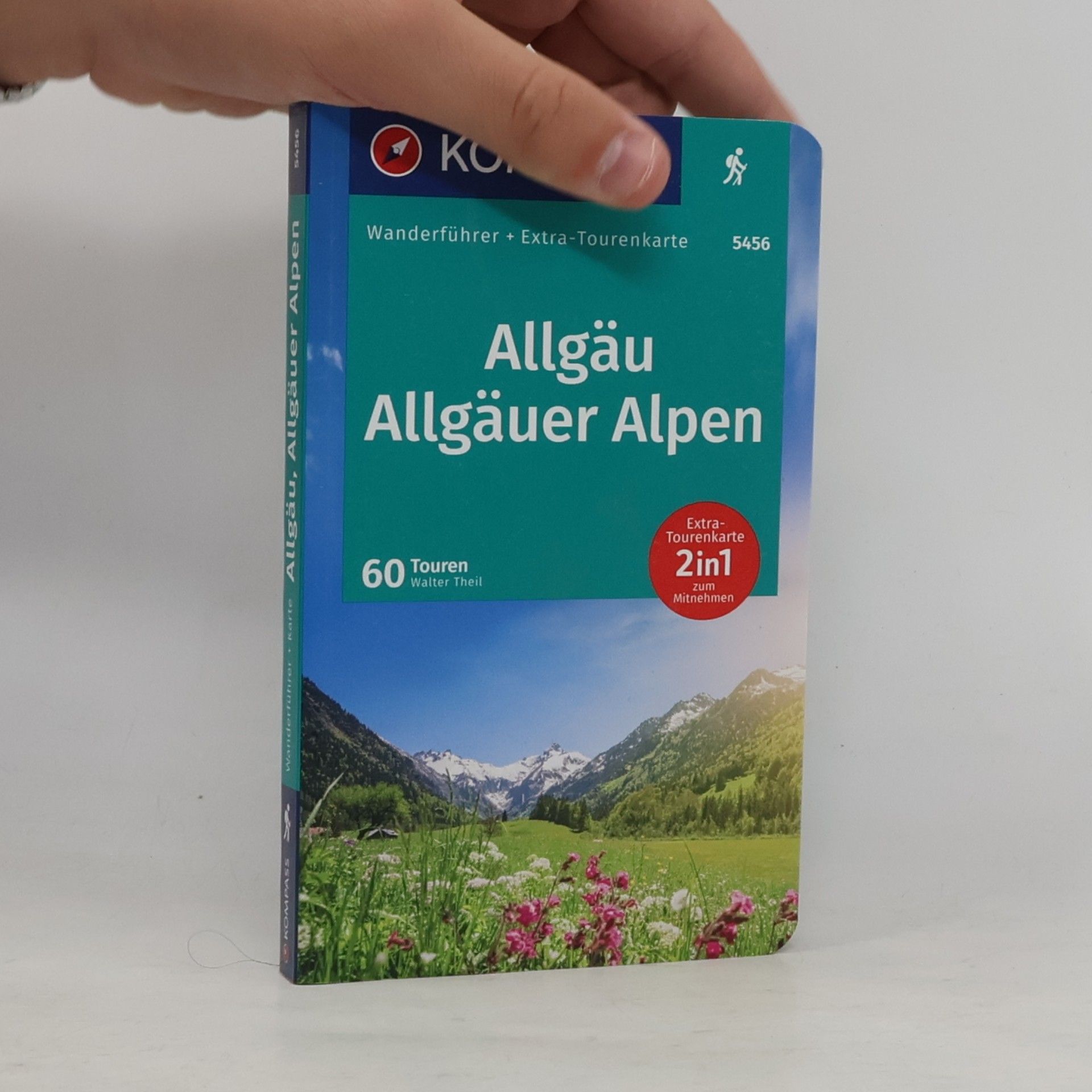 Walter Theil KOMPASS Wanderführer Allgäu, Allgäuer Alpen