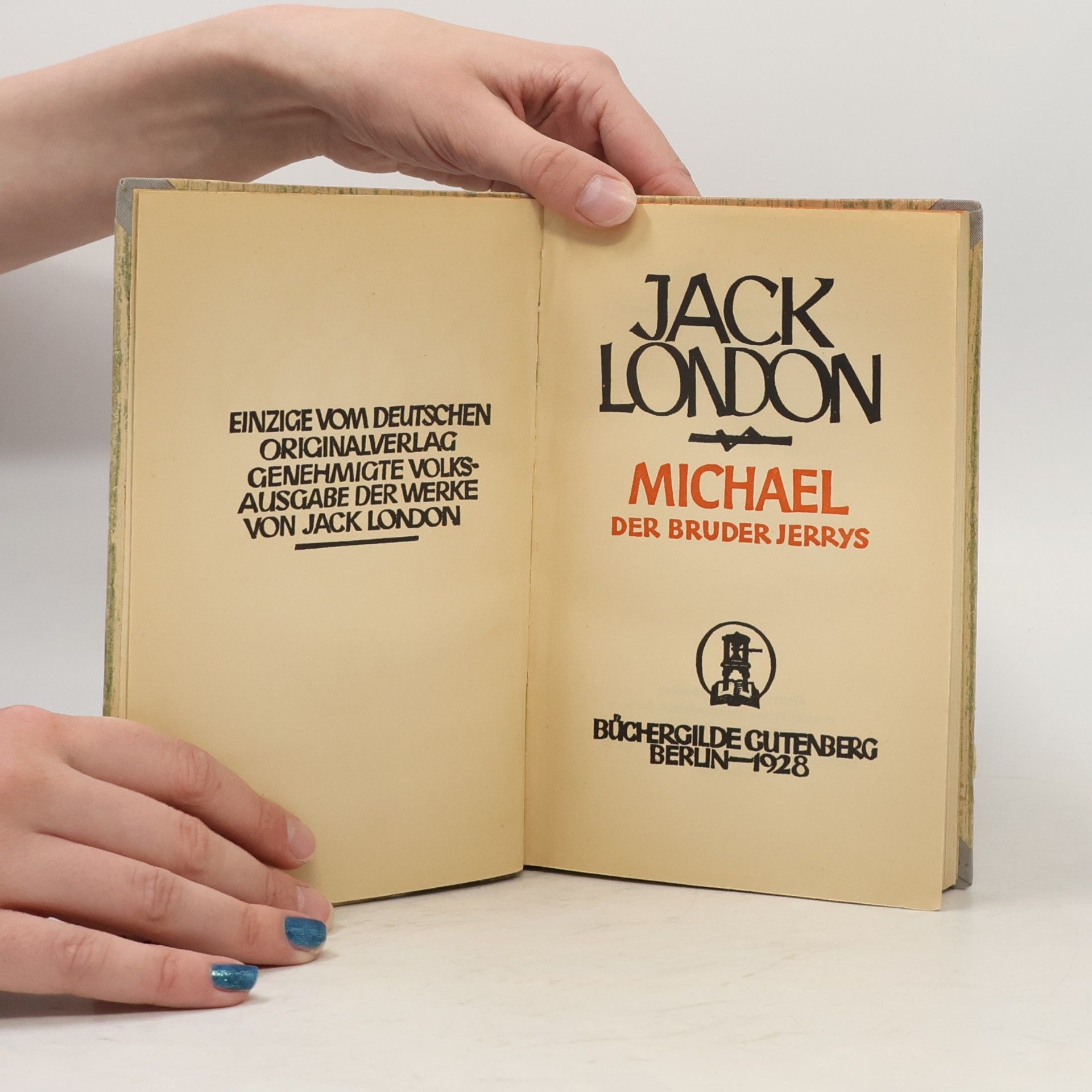 Jack London Michael, der Bruder Jerrys