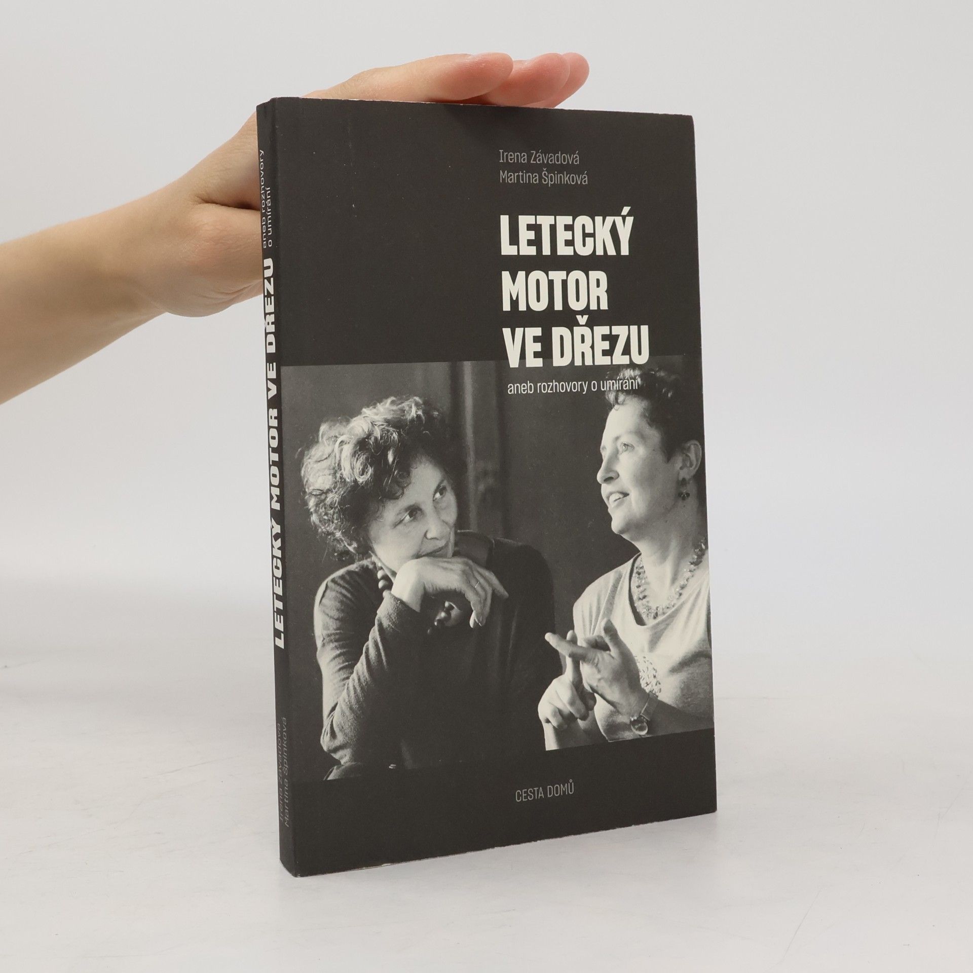 Irena Závadová Letecký motor ve dřezu, aneb, Rozhovory o umírání