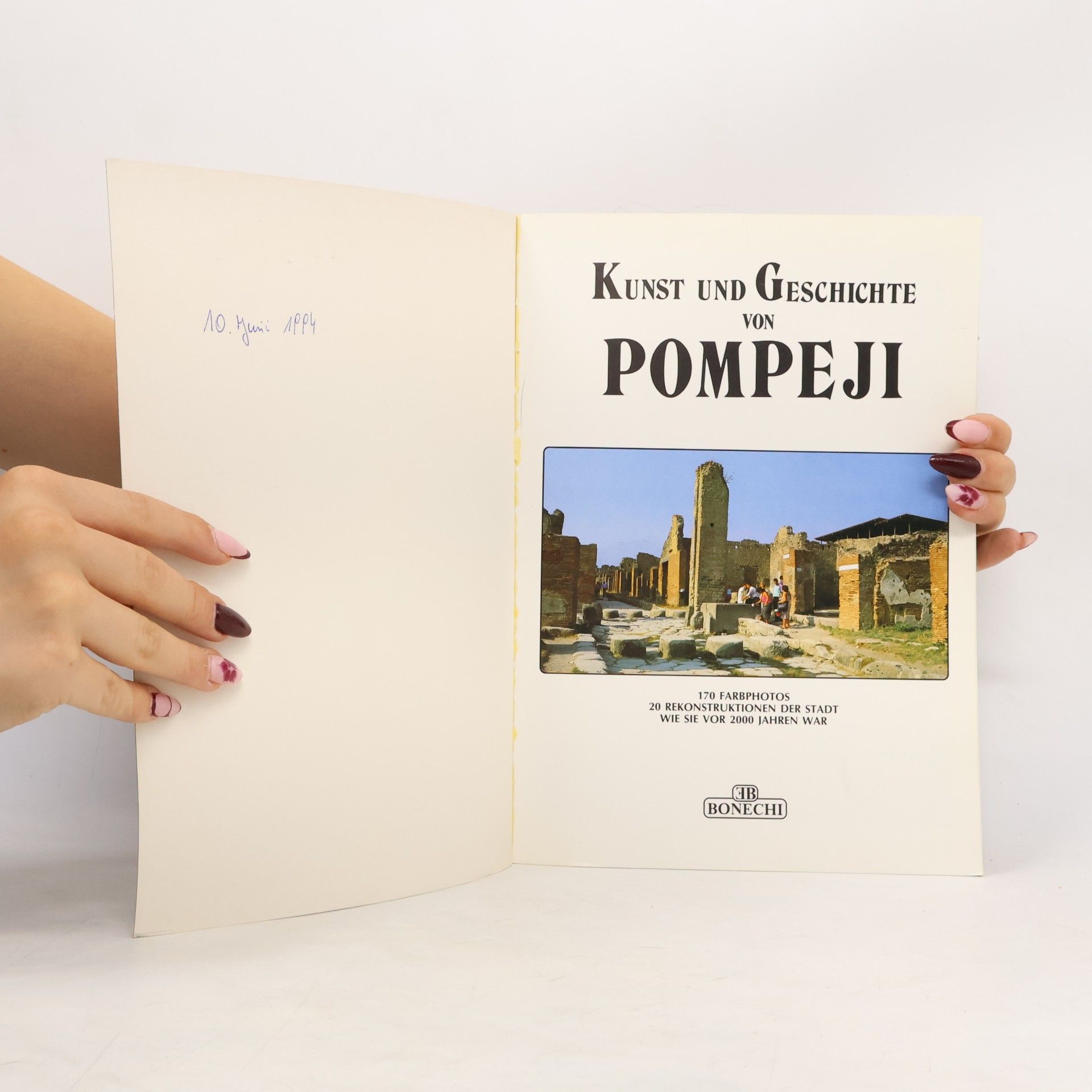 Stefano Giuntoli Kunst und Geschichte von Pompeji