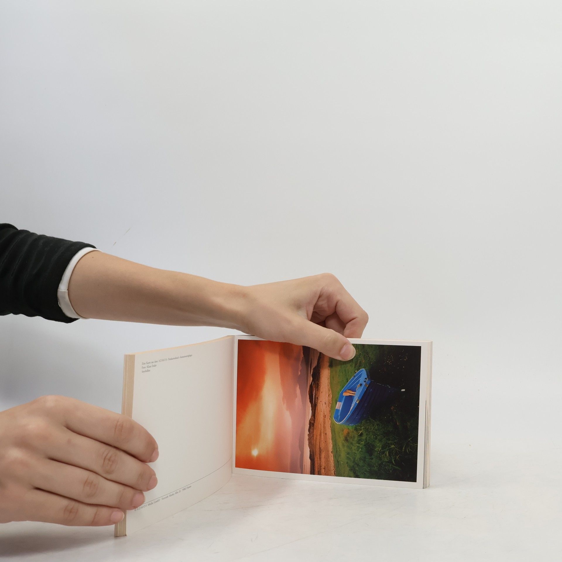Sonnenuntergänge / Sunsets: Postkartenbuch