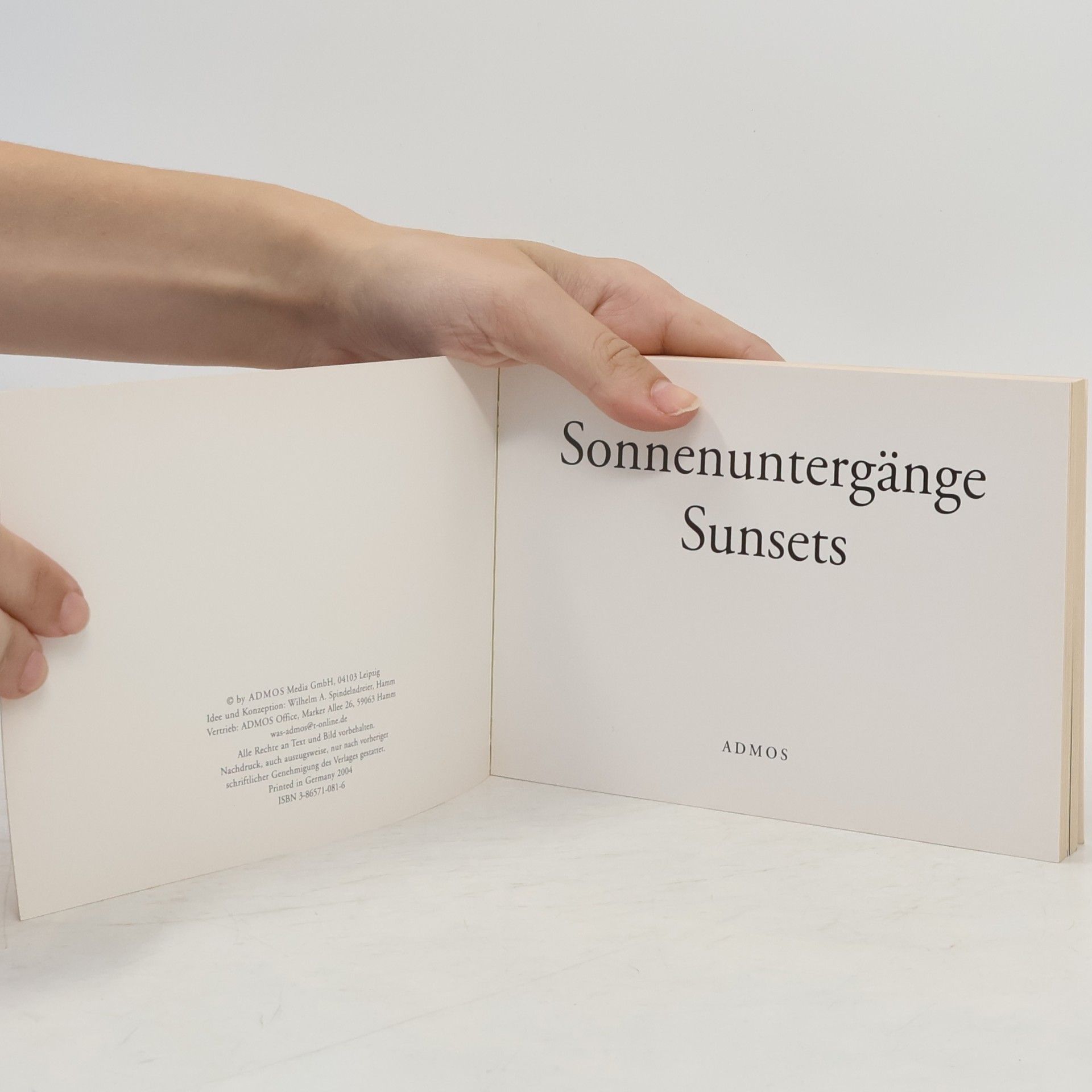 Sonnenuntergänge / Sunsets: Postkartenbuch