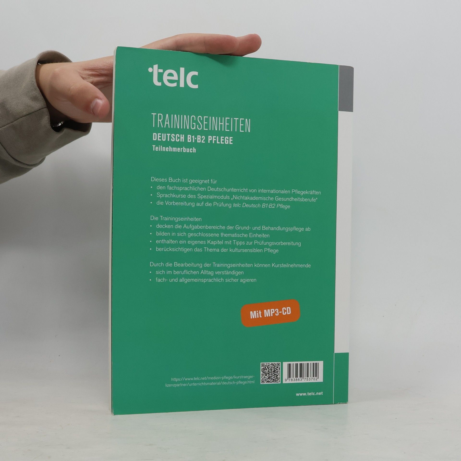 Trainingseinheiten Deutsch Pflege