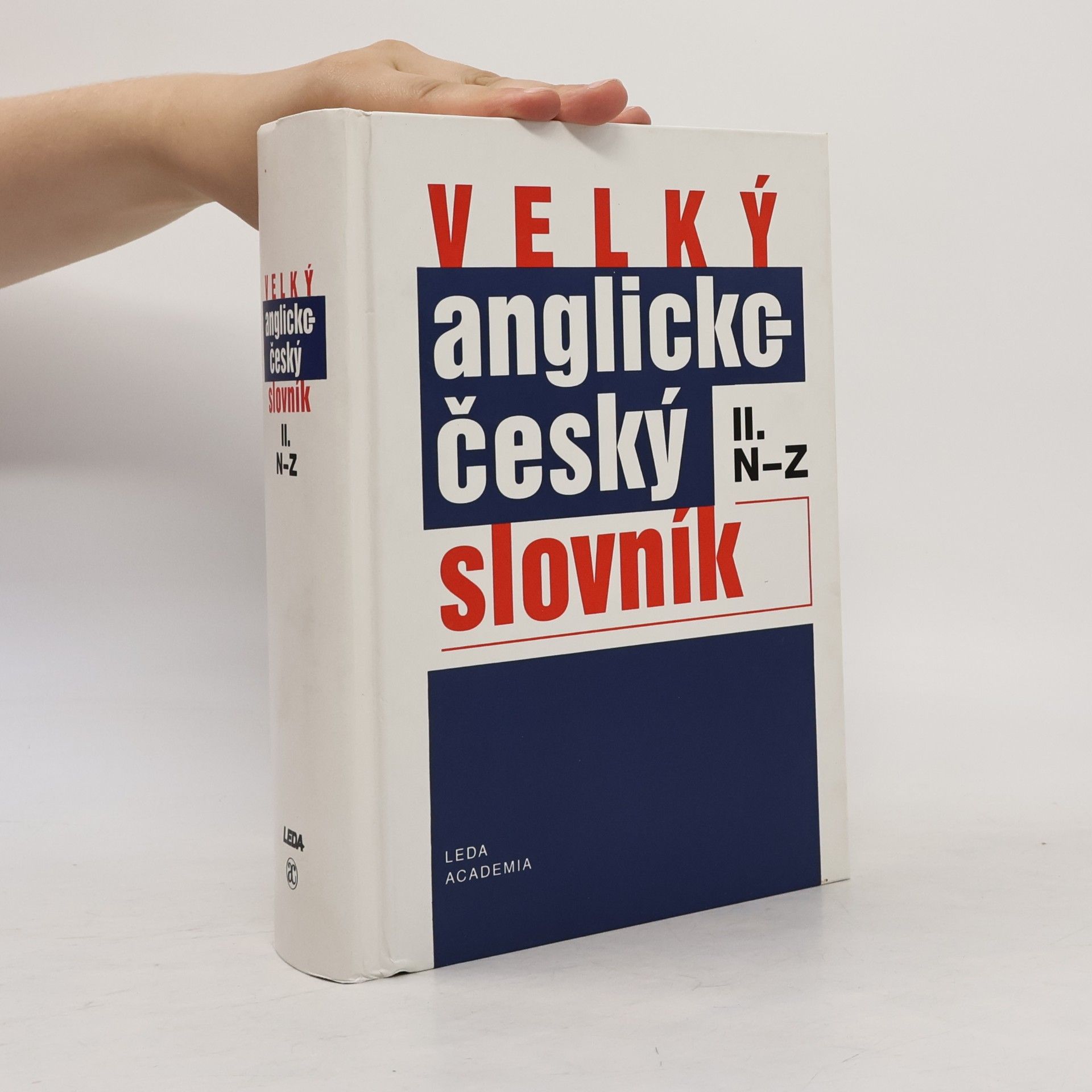 Karel Hais Velký anglicko-český slovník. 2. díl, N-Z