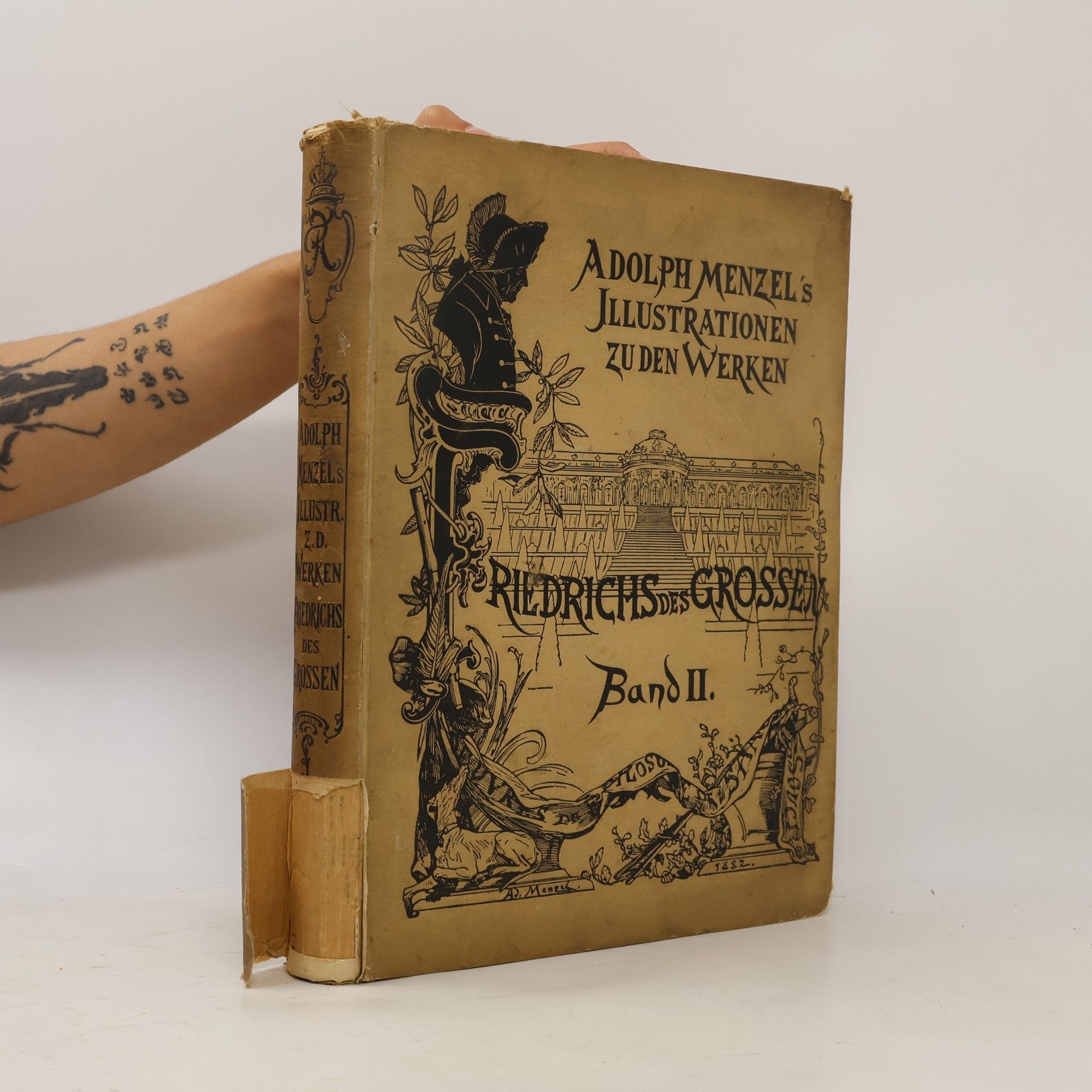 Adolph Menzel's Illustrationen zu den Werken Friedrichs des Grossen Band II.