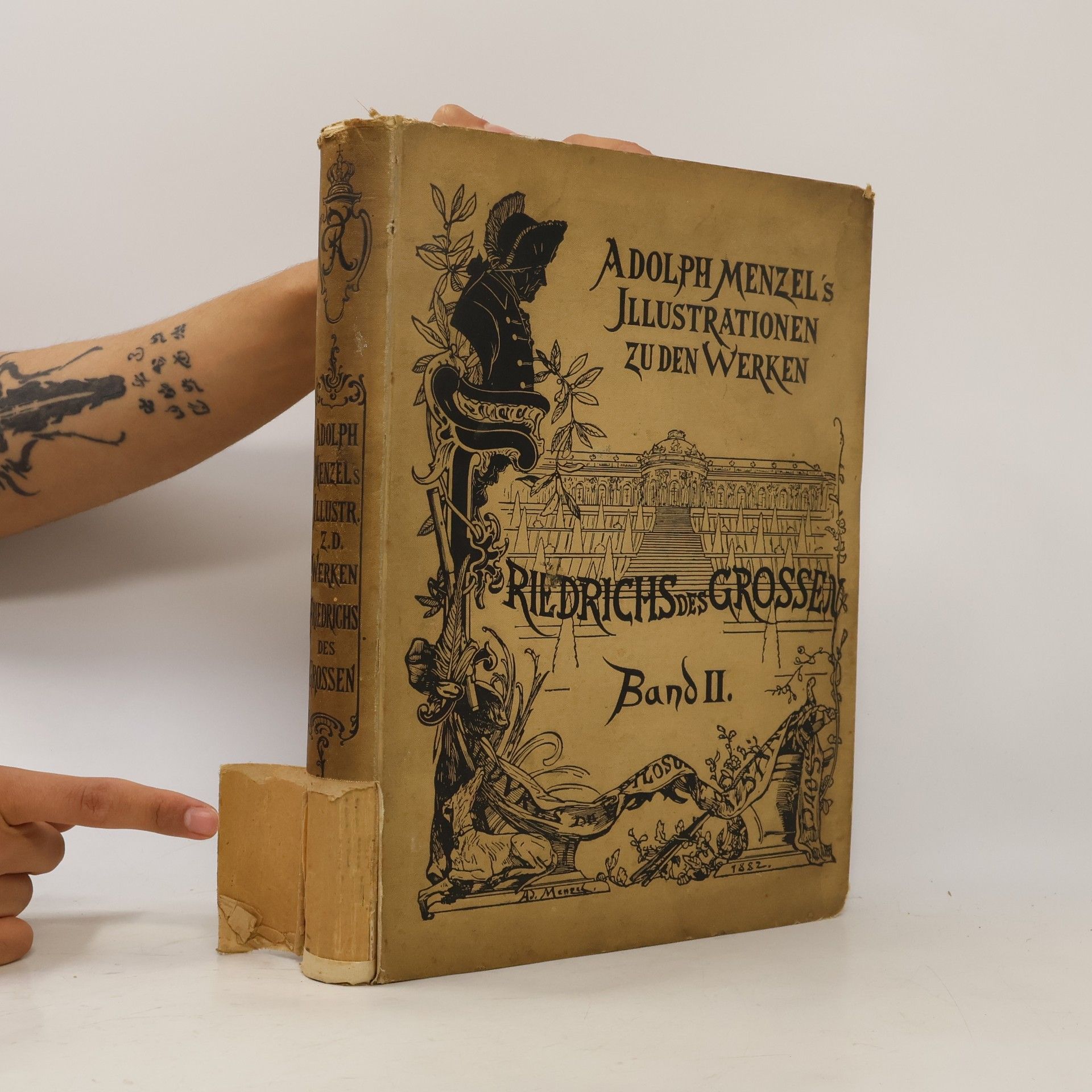 Adolph von Menzel Adolph Menzel's Illustrationen zu den Werken Friedrichs des Grossen Band II.