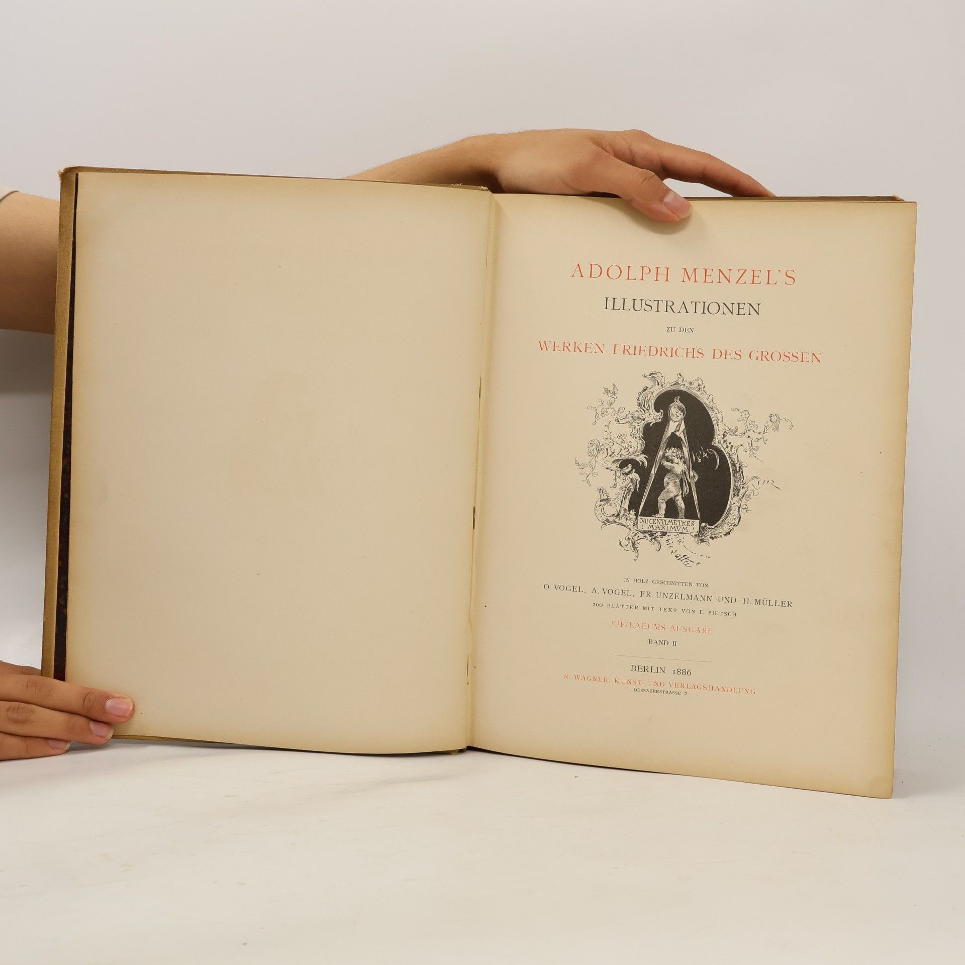 Adolph von Menzel Adolph Menzel's Illustrationen zu den Werken Friedrichs des Grossen Band II.