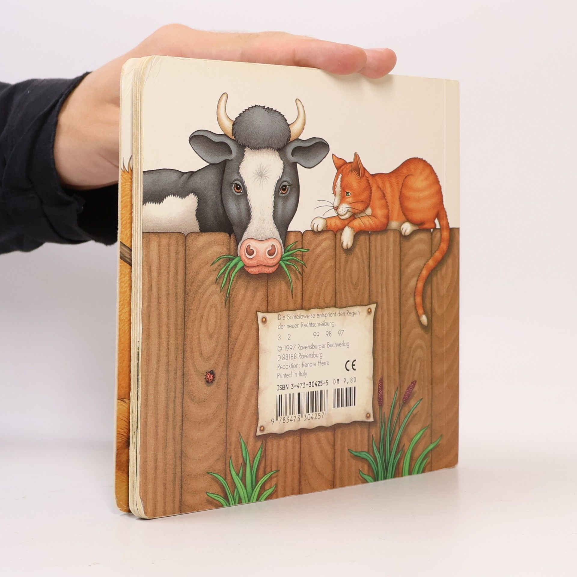Sabine Springer Guck mal, meine Tiere! Bilderbuch mit Titelstanzung. Mit neuer Rechtschreibung