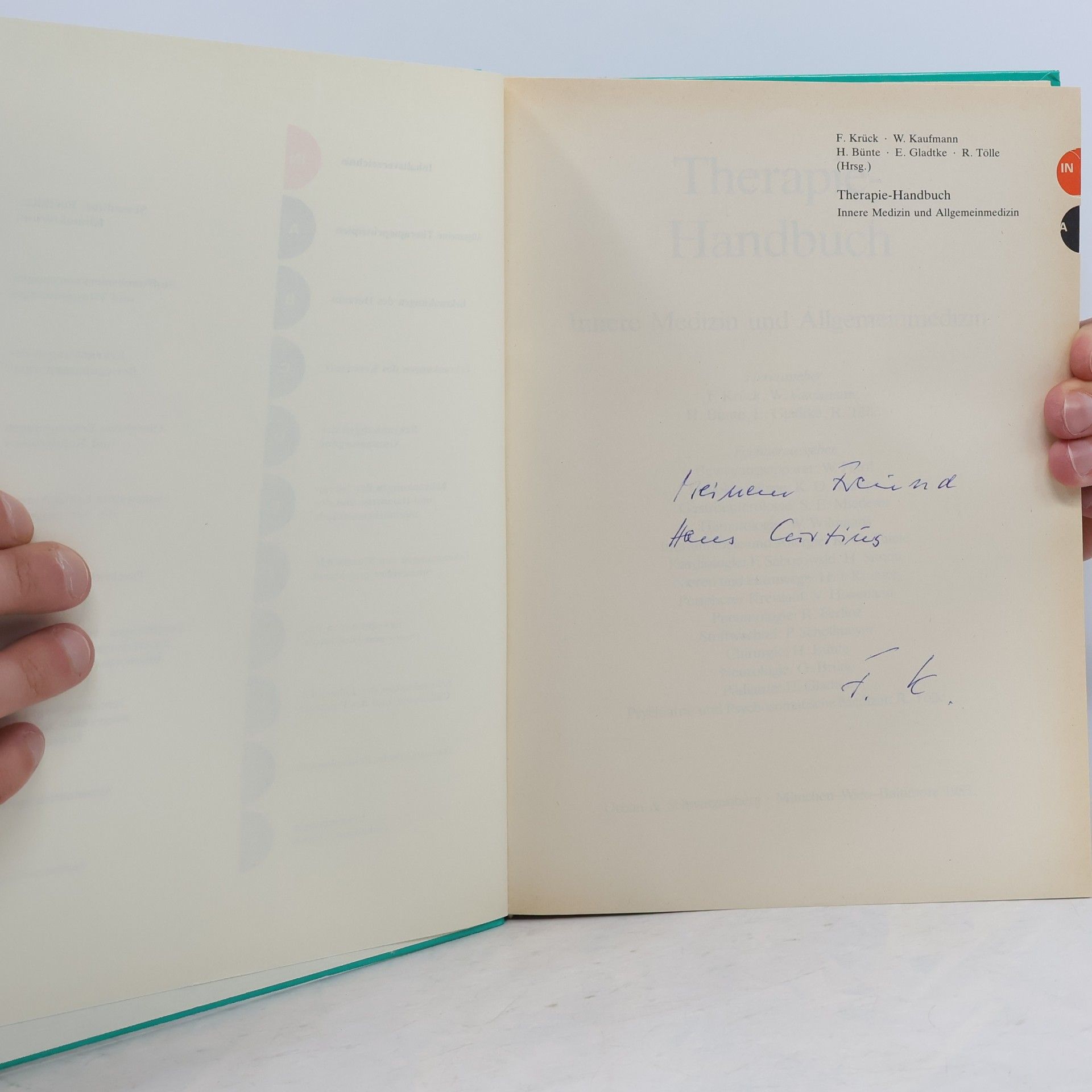 Friedrich Krück Therapie-Handbuch
