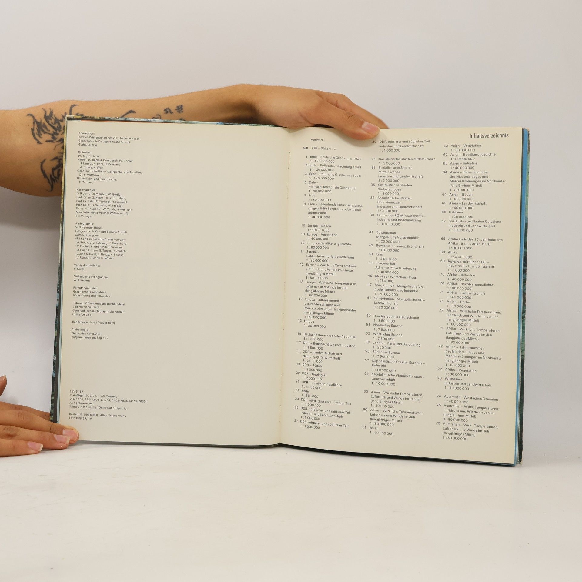 Collectif d'auteurs Atlas für jedermann