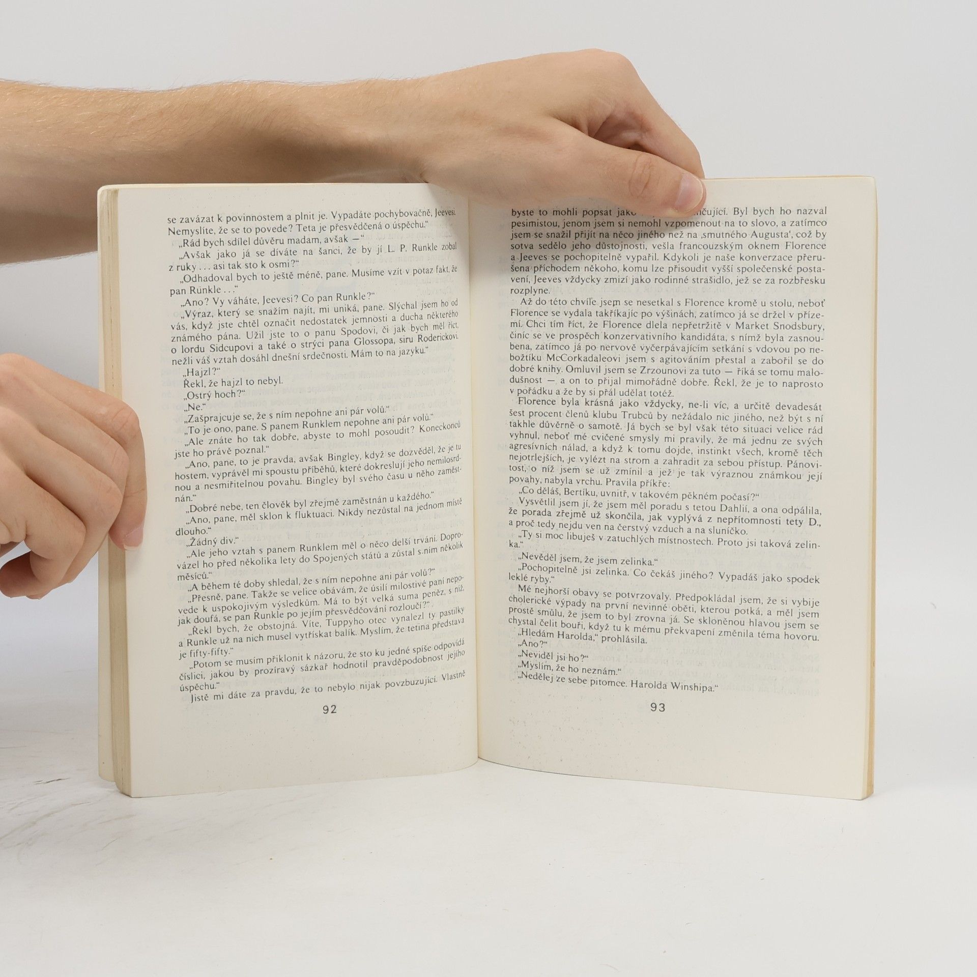 Pelham Wodehouse Vřelé díky, Jeevesi