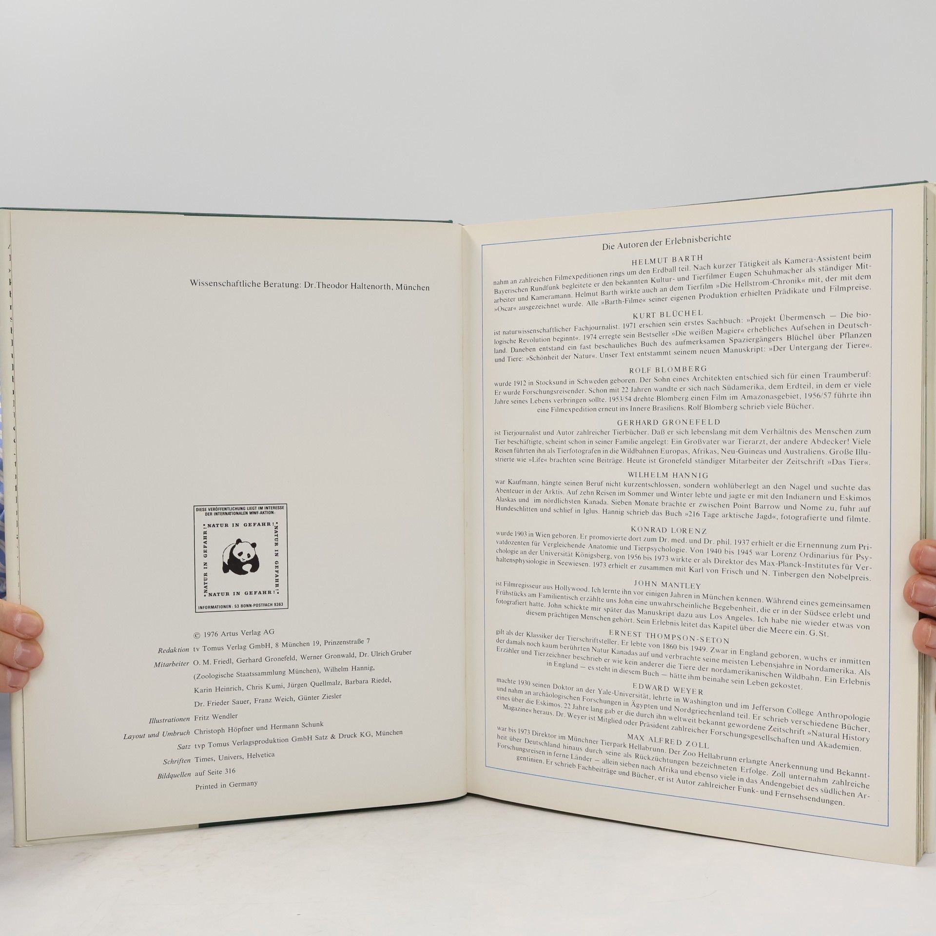 Gunter Steinbach Wunderwelt der Tiere. Geheimnis und Abenteuer