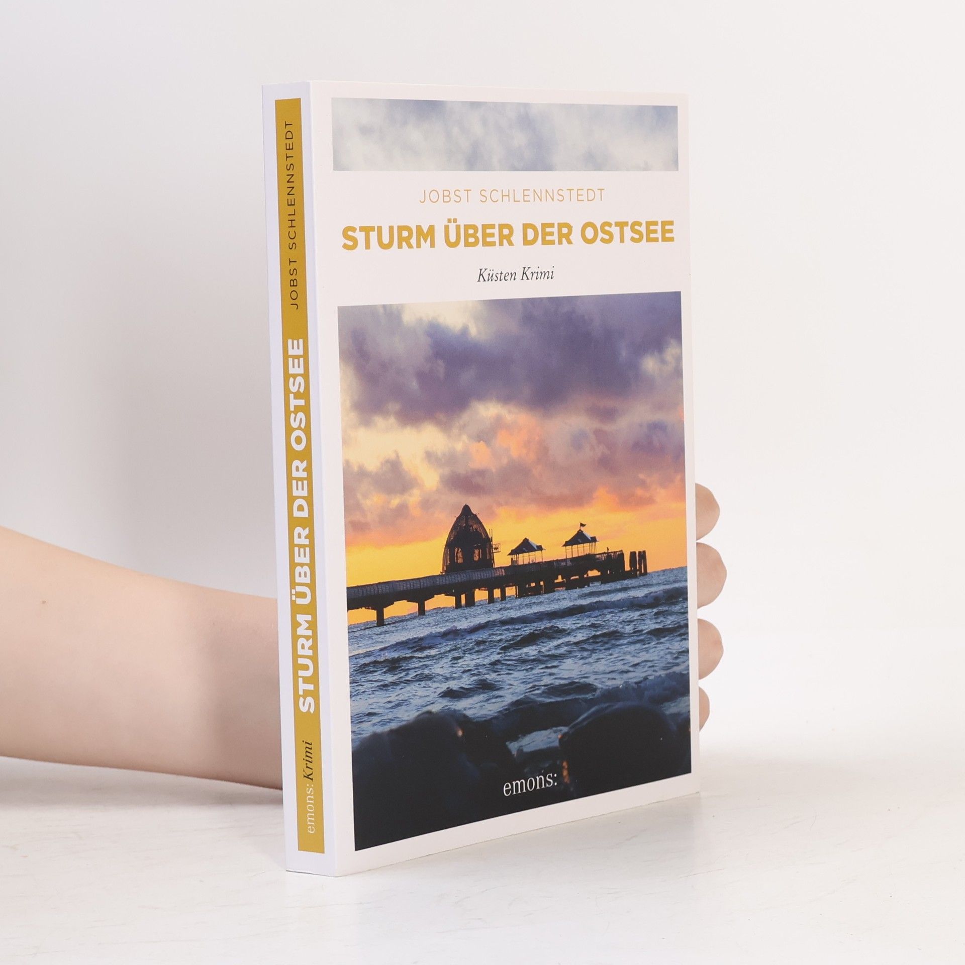 Jobst Schlennstedt Sturm über der Ostsee