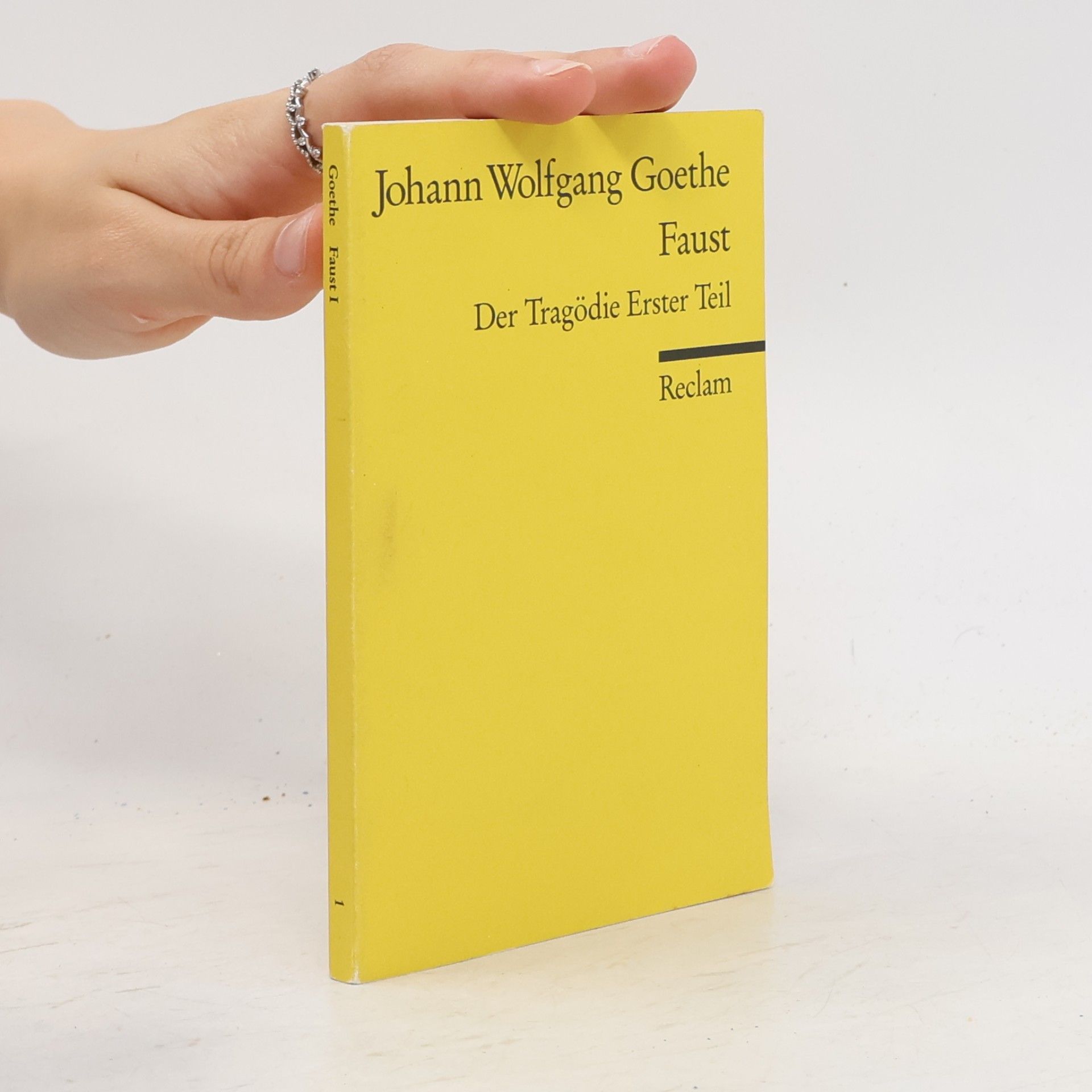 Johann Wolfgang von Goethe Faust : der Tragödie Erster teil