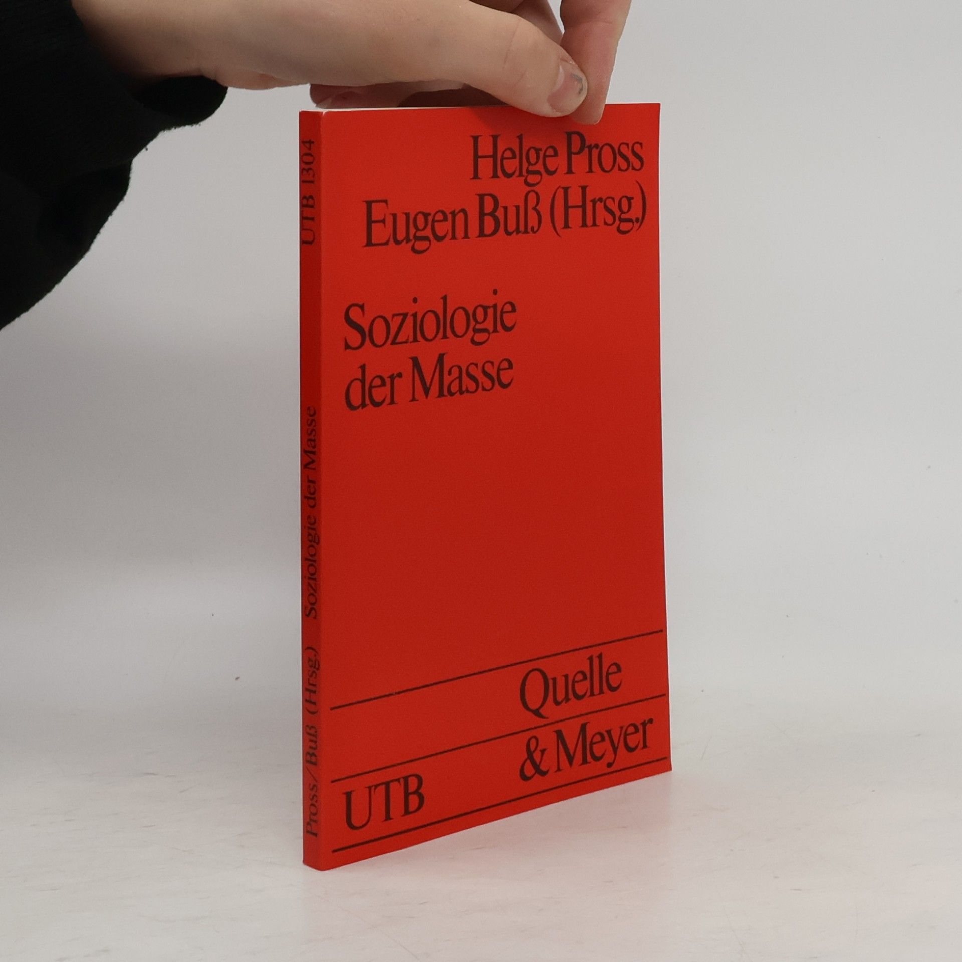Helge Pross Soziologie der Masse