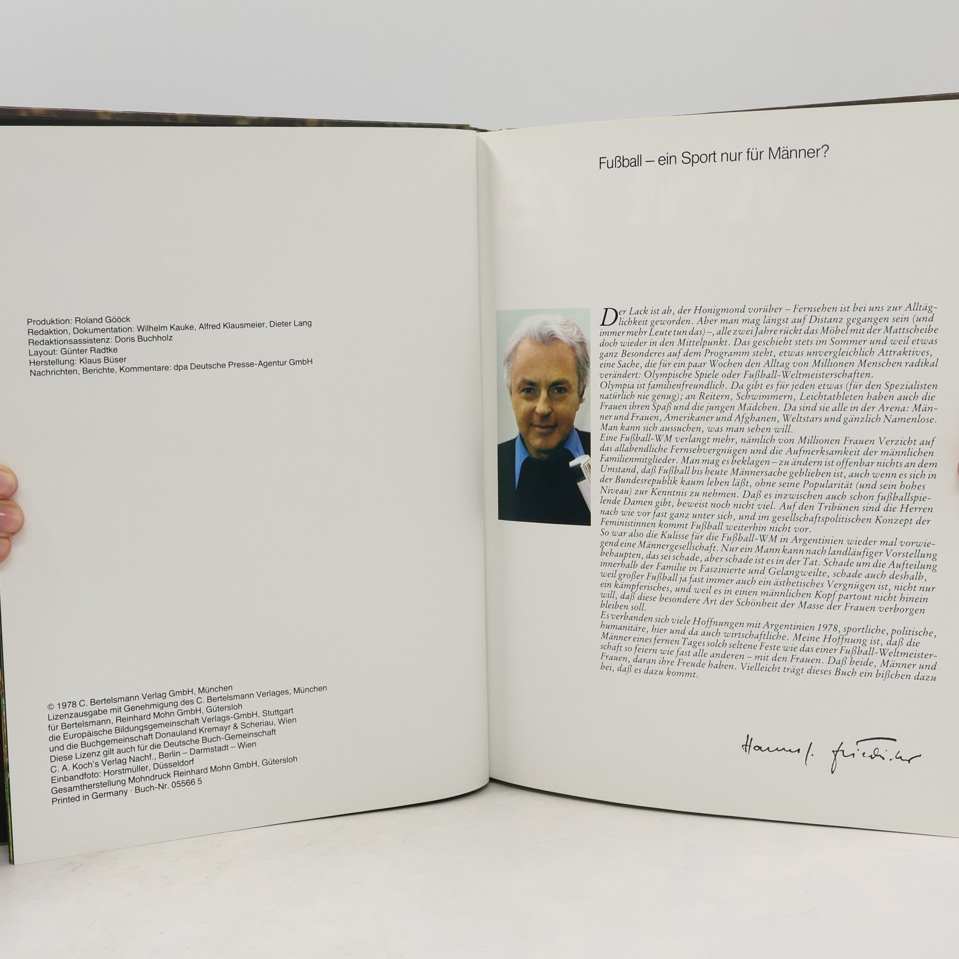 Hanns Joachim Friedrichs Fußball-Weltmeisterschaft 1978