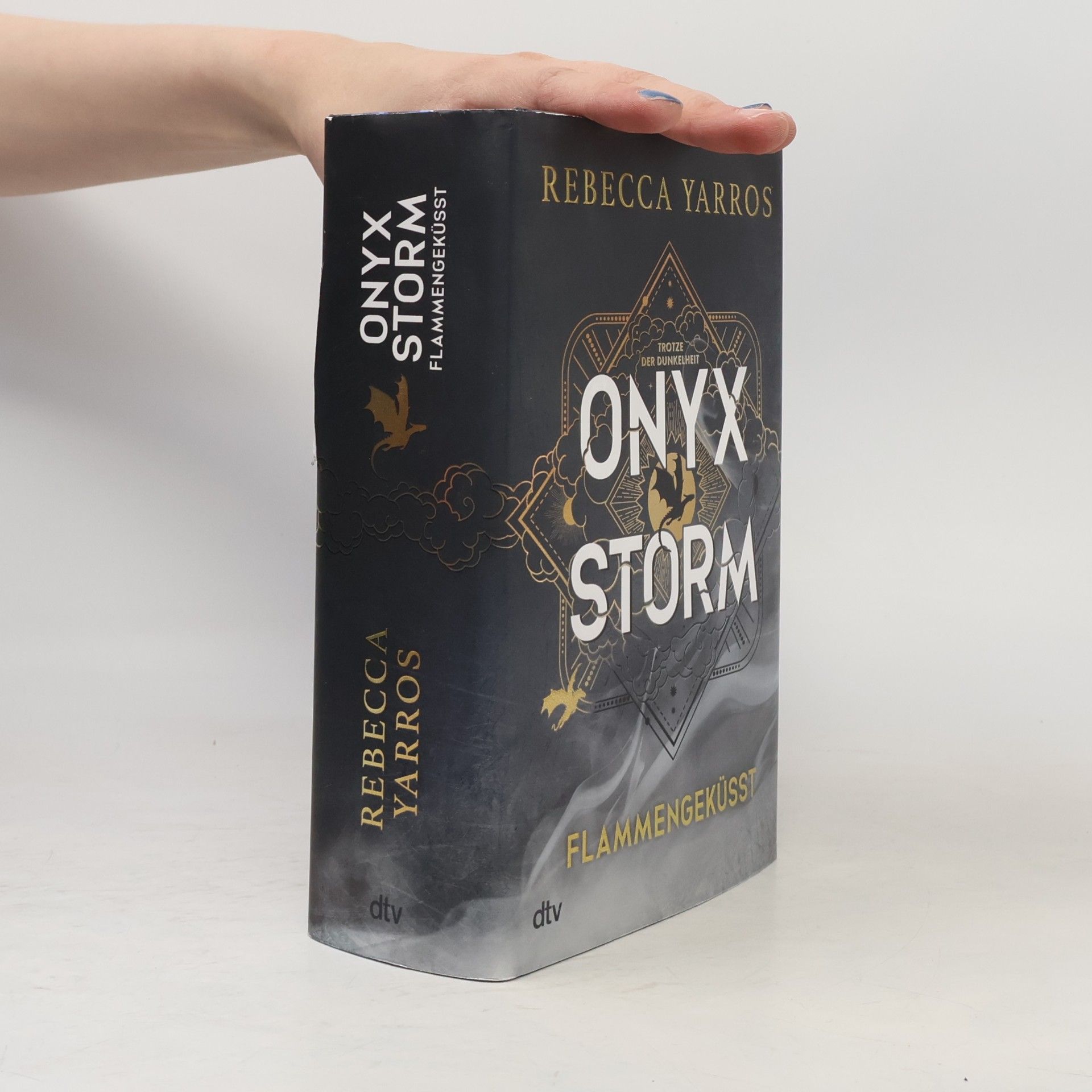 Rebecca Yarros Onyx Storm - Flammengeküsst - Deluxe-Ausgabe mit Farbschnitt