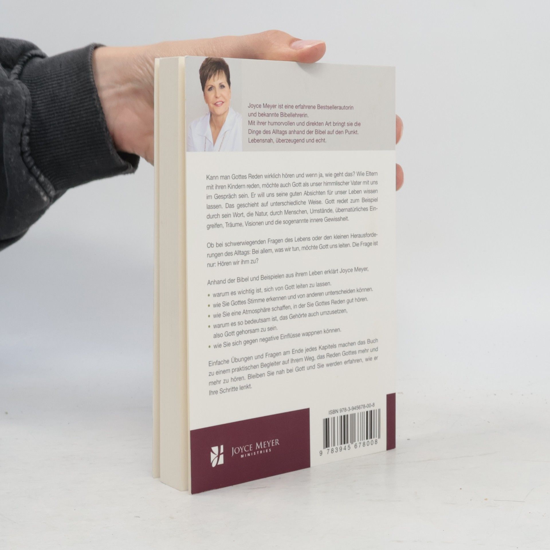 Joyce Meyer Wie man Gottes Reden hört. Erkennen Sie Gottes Stimme und treffen Sie die richtigen Entscheidungen