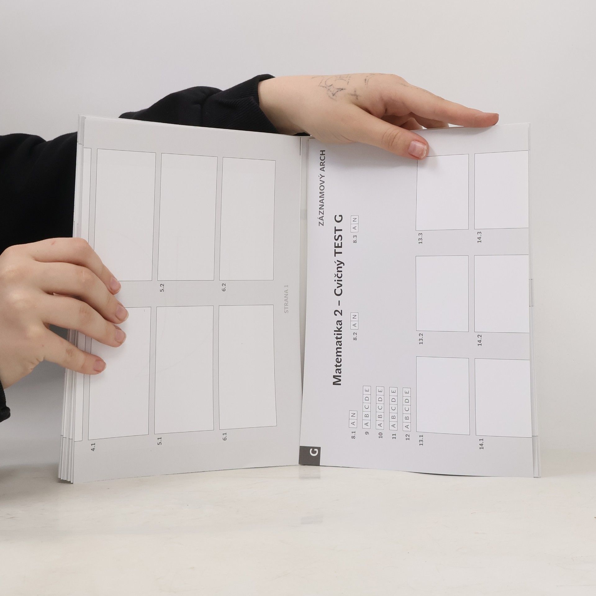 Pavel Zelený Příprava na státní přijímací zkoušky na osmiletá gymnázia. Matematika. Záznamové archy